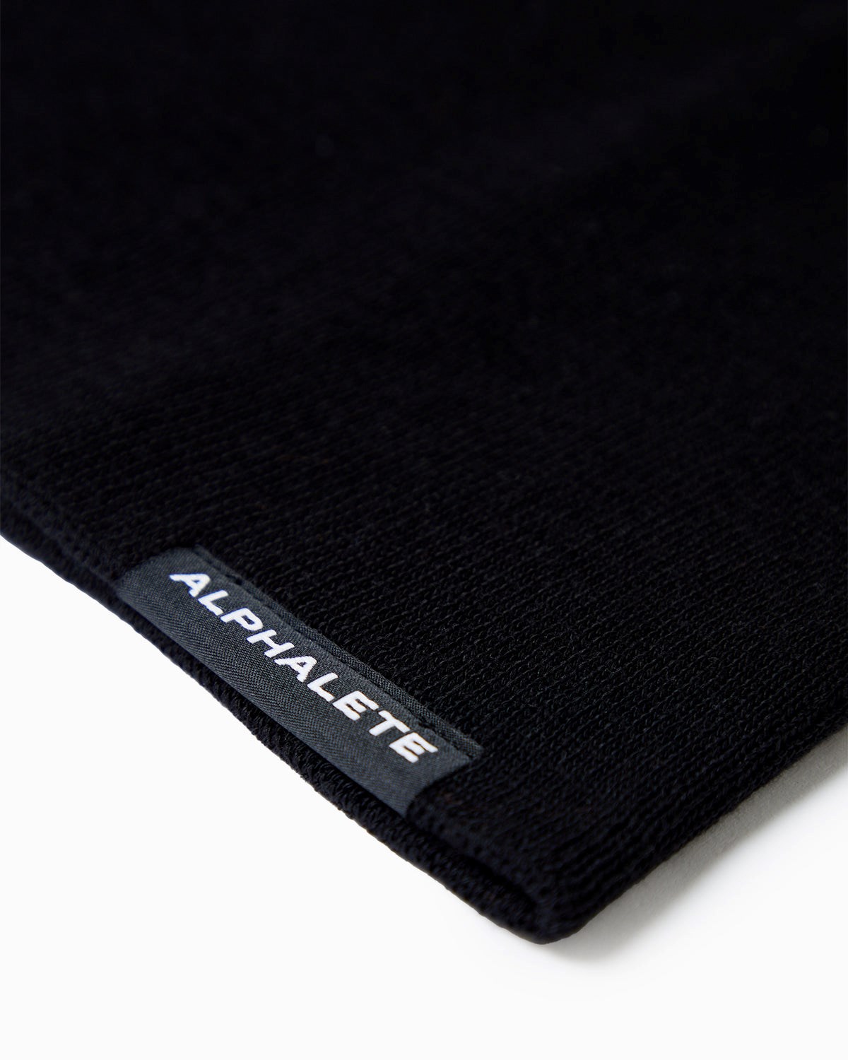 Alphalete Bavlněné Knit Beanie Černé | 08539UHJV