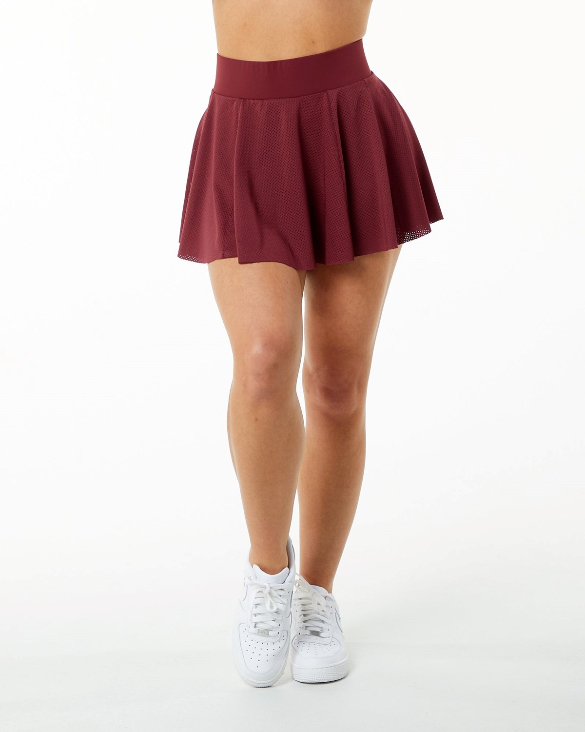 Alphalete Compression Podšité Mesh Skirt Crimson | 49783BQYE