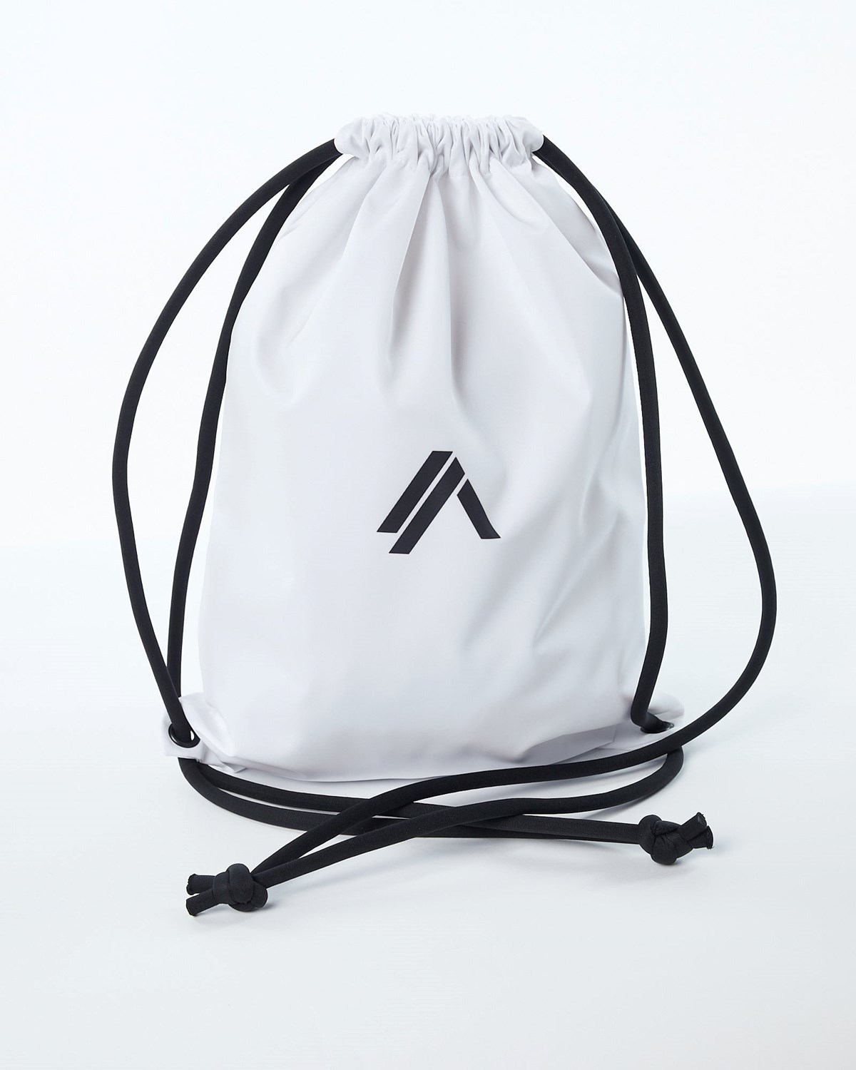 Alphalete Drawstring Bag Bílé | 13492CYAZ