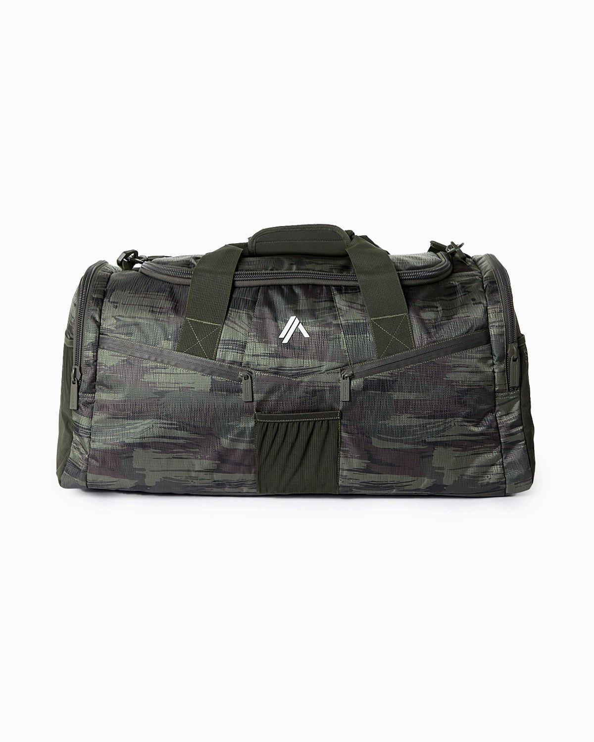 Alphalete Duffel Bag Olivy Zelené Maskáčové | 58039TPRJ