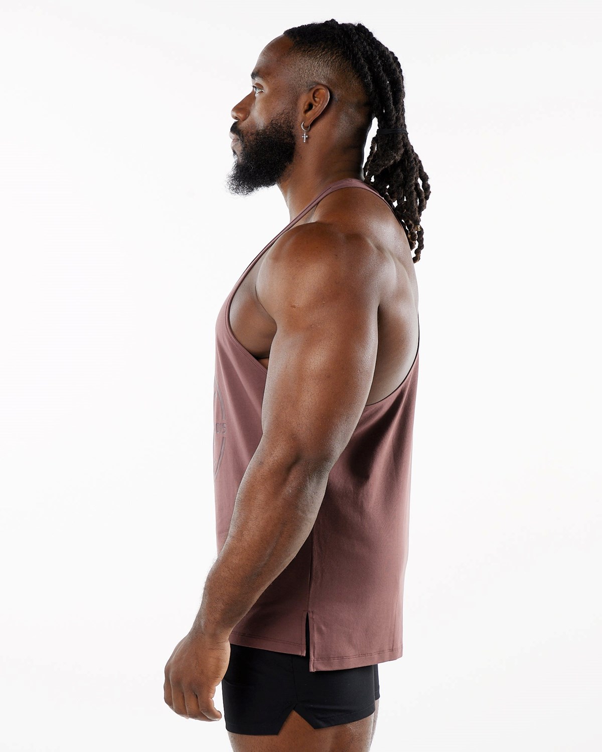 Alphalete Fitted Performance Stringer Merlot | 70458FNPT