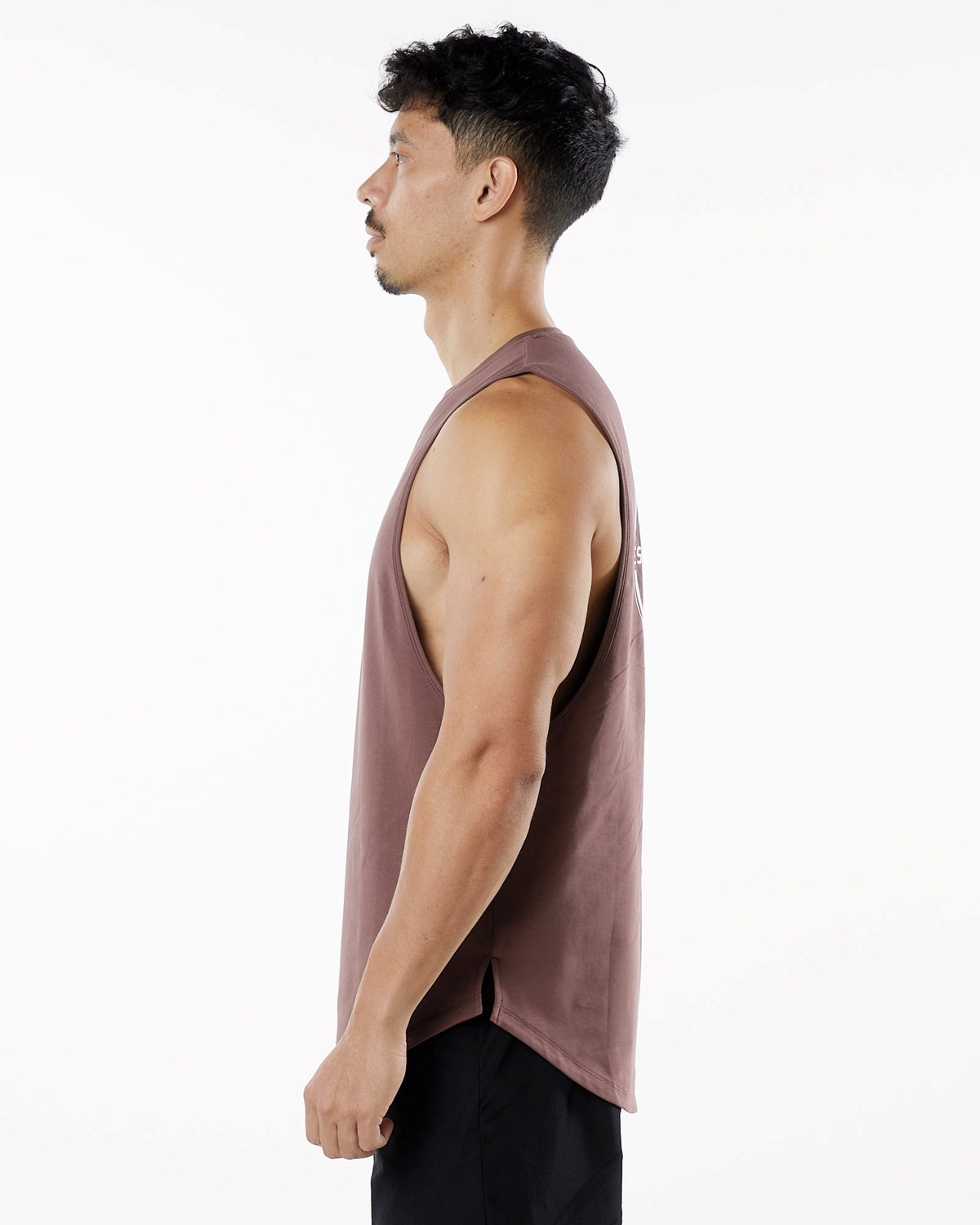 Alphalete Fitted Performance Tank Merlot | 73904FRKD