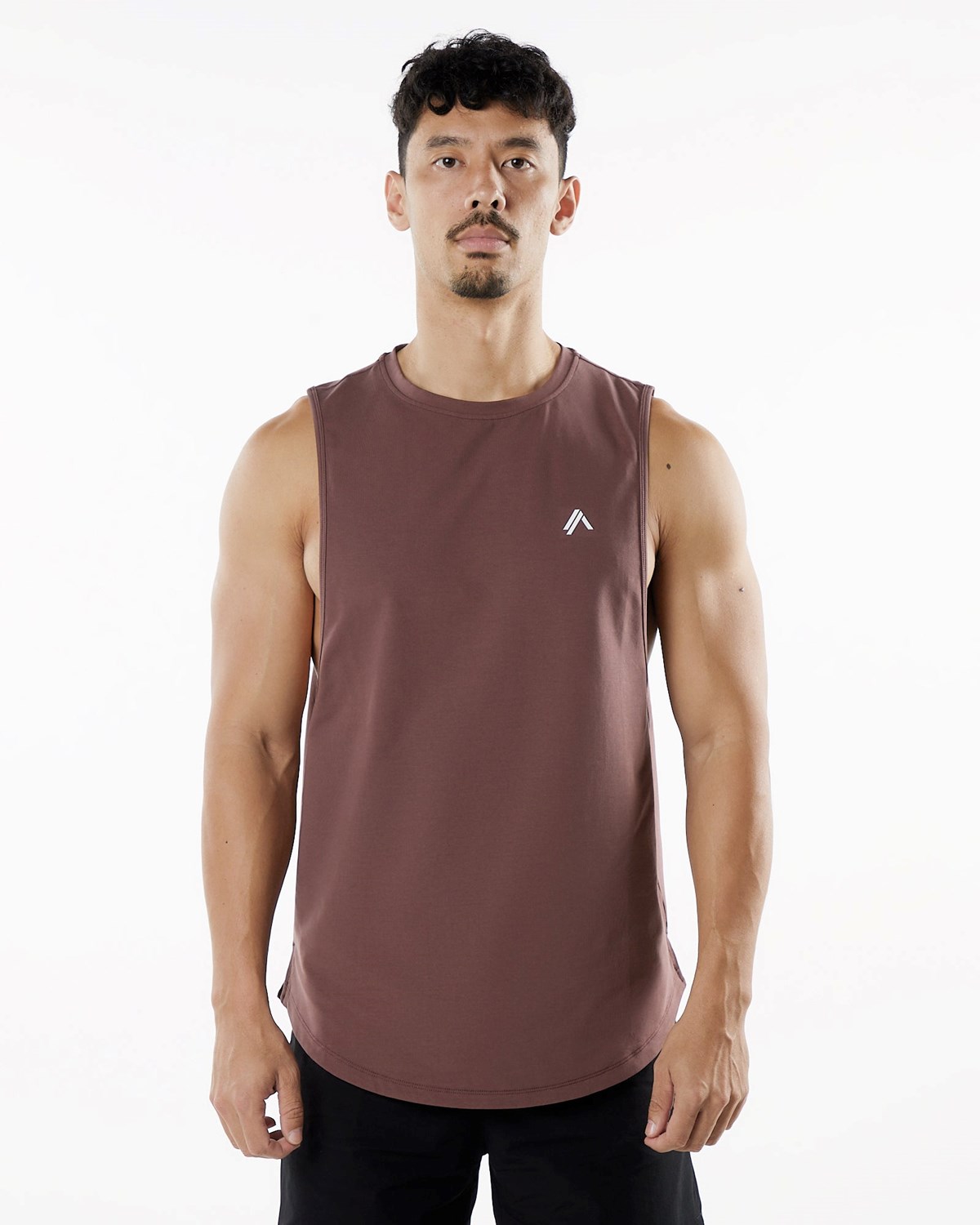 Alphalete Fitted Performance Tank Merlot | 73904FRKD