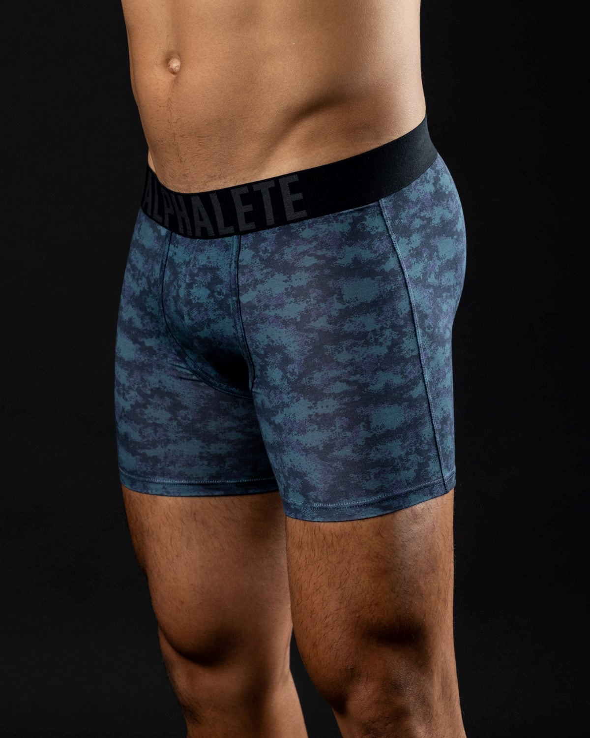 Alphalete Frictionless Modal Boxerské Brief Tmavě Maskáčové | 61028UOSR