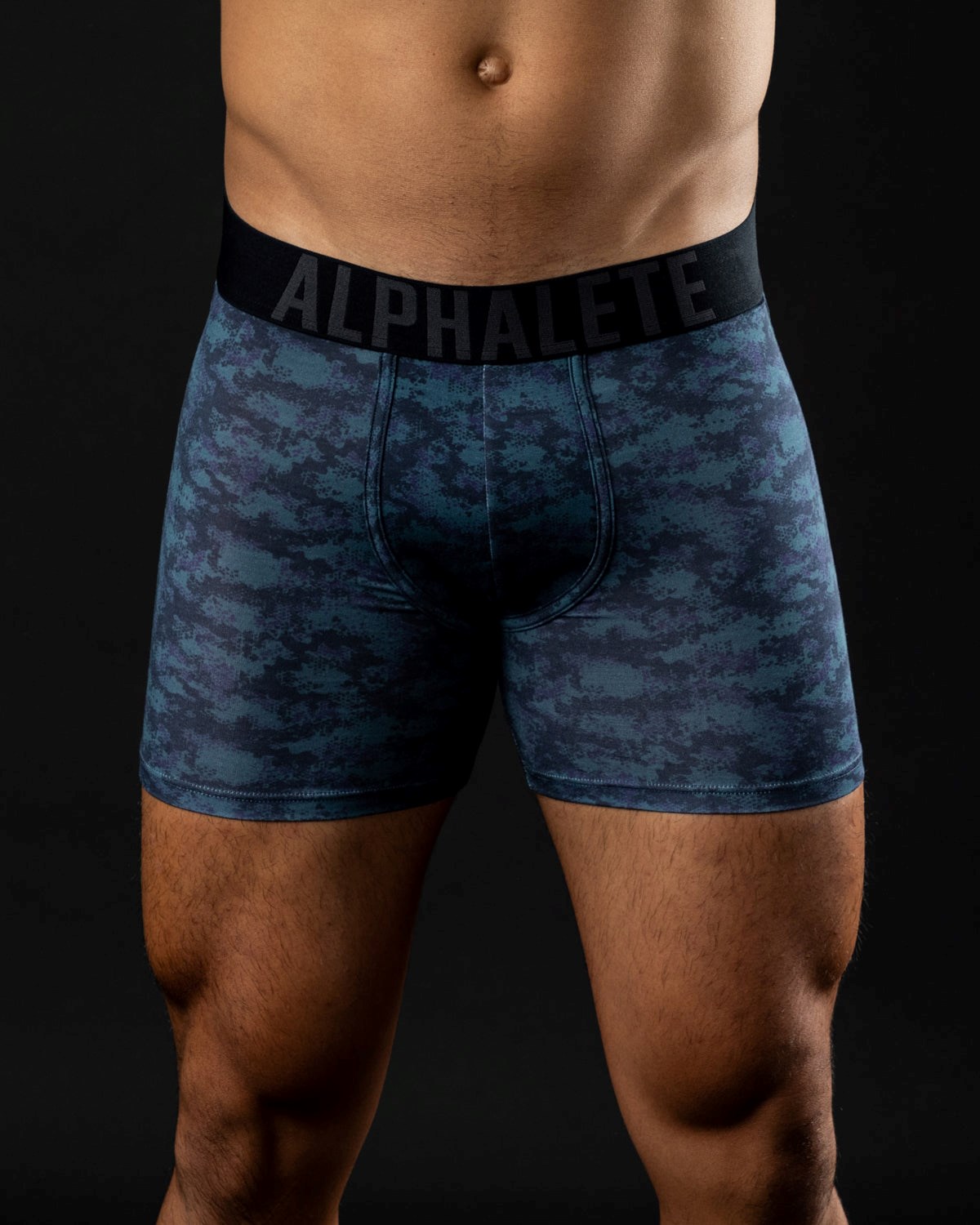 Alphalete Frictionless Modal Boxerské Brief Tmavě Maskáčové | 61028UOSR