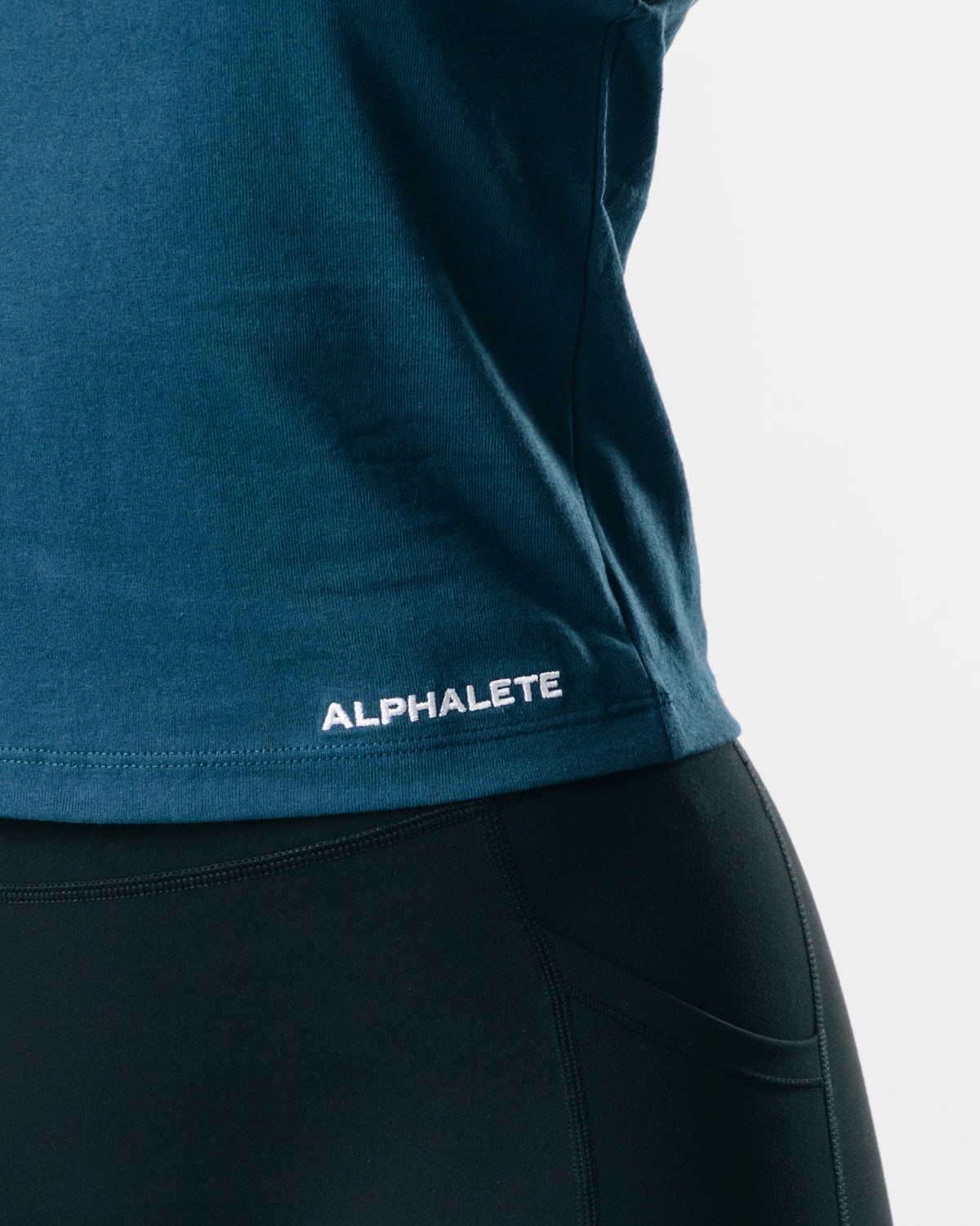 Alphalete Heavy Bavlněné Cutoff Tmavě Blankyt | 65439WRSD