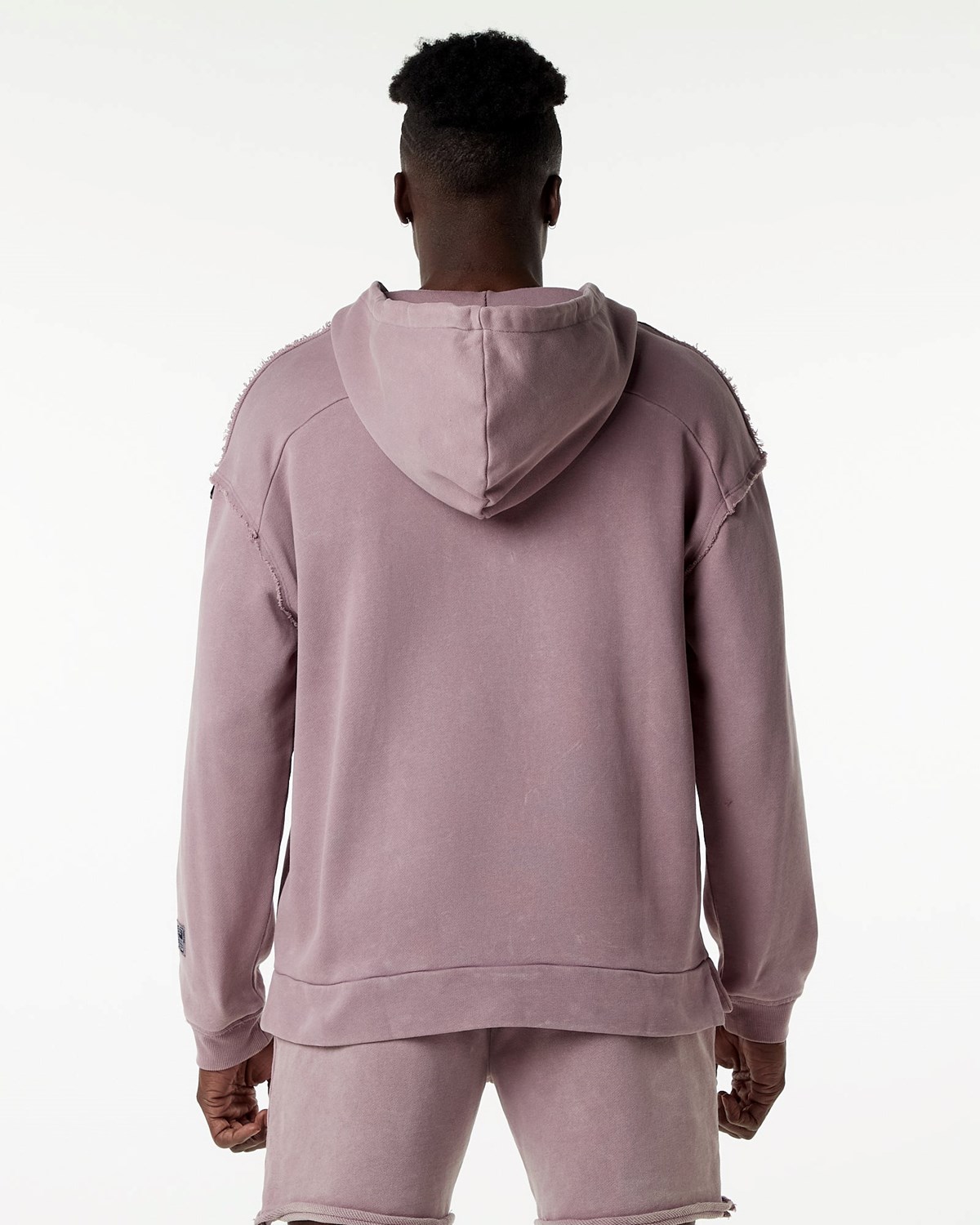 Alphalete Heavyweight Washed Terry Hoodie Růžové | 95731JZCV