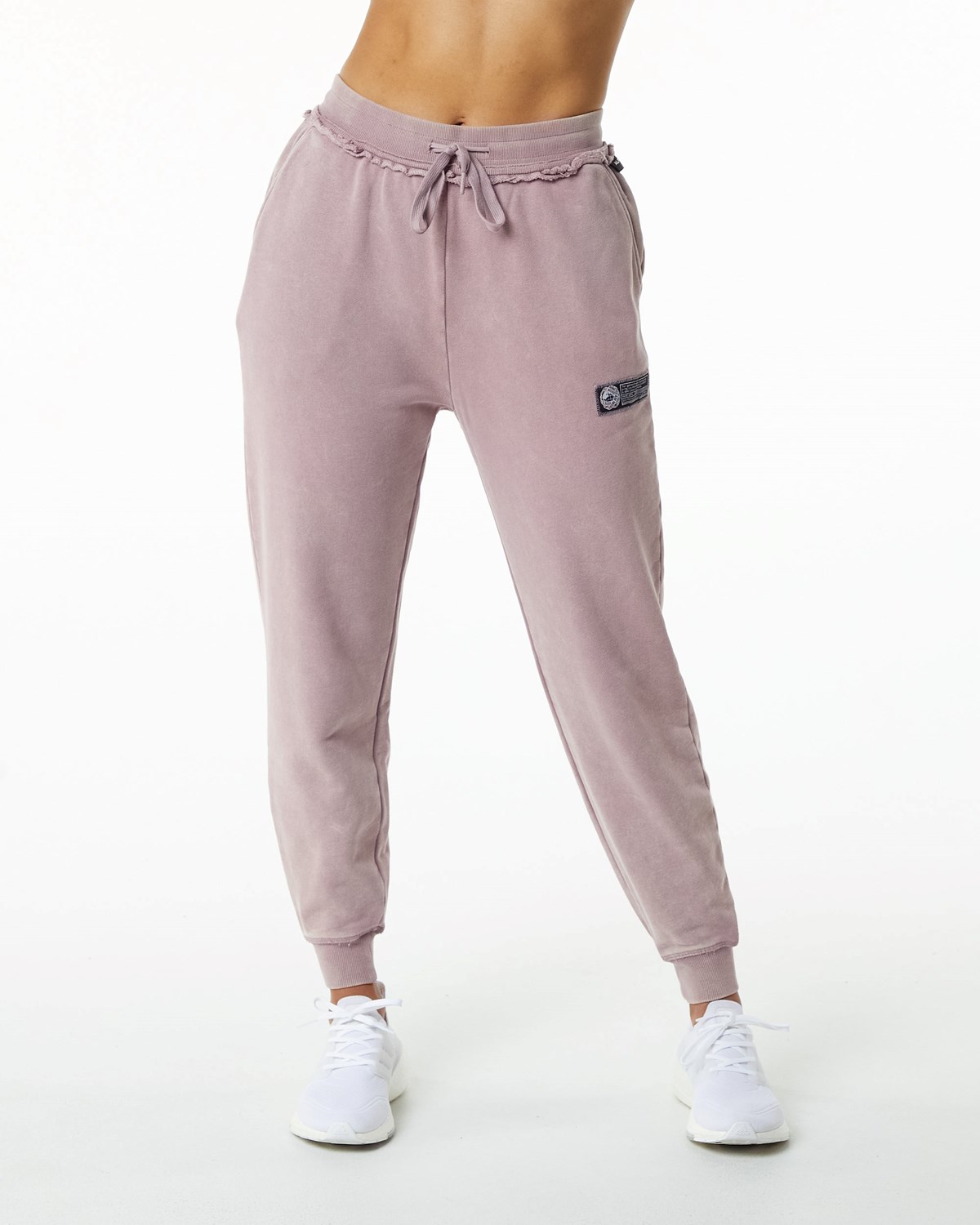 Alphalete Heavyweight Washed Terry Jogger Růžové | 16483OMVP