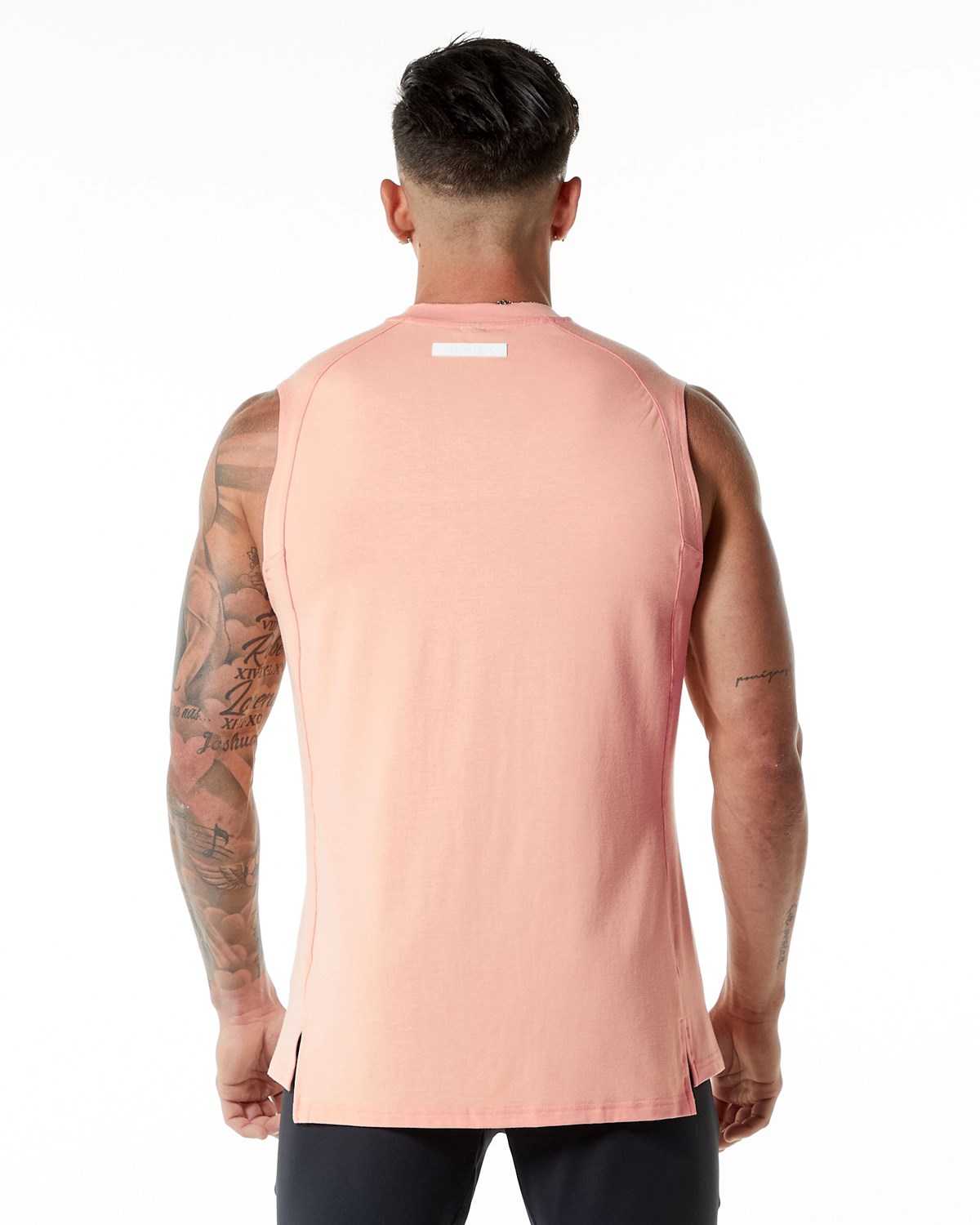 Alphalete High-Neck Premium Tank Koralove | 34701DFQP