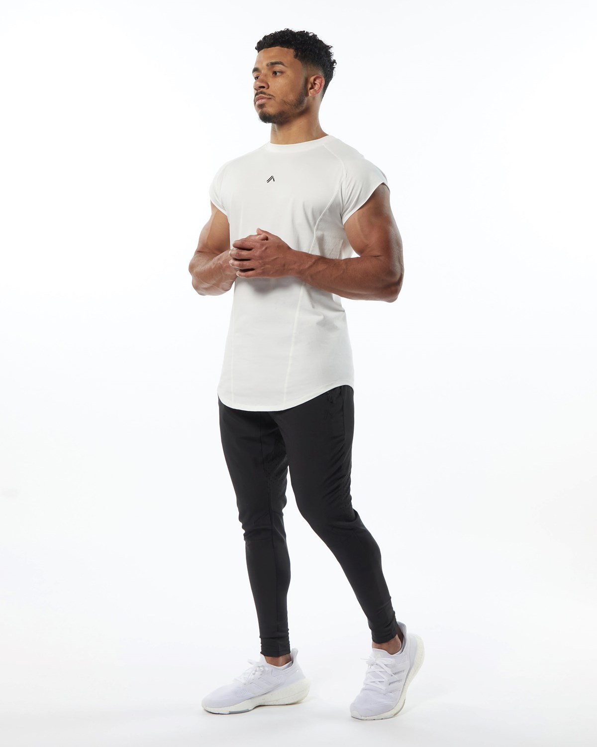 Alphalete High Performance Bez Rukávů Tee Resin | 97328RJGS