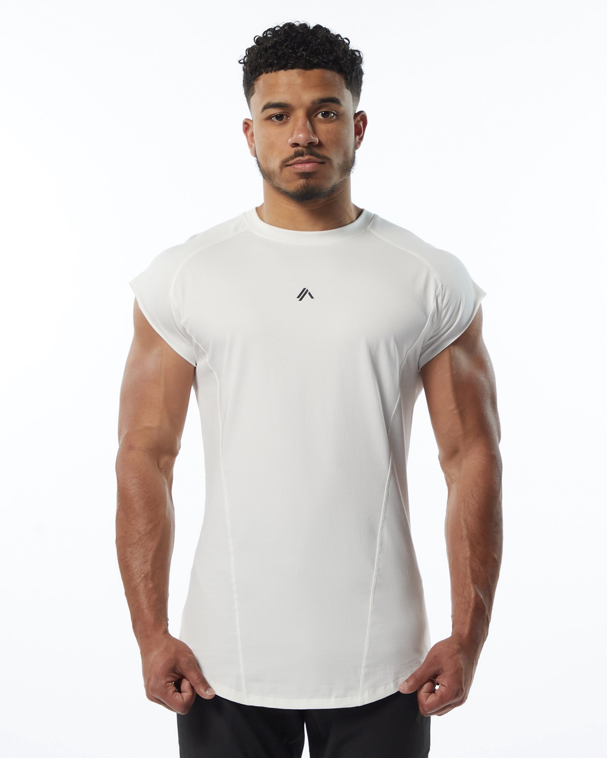 Alphalete High Performance Bez Rukávů Tee Resin | 97328RJGS