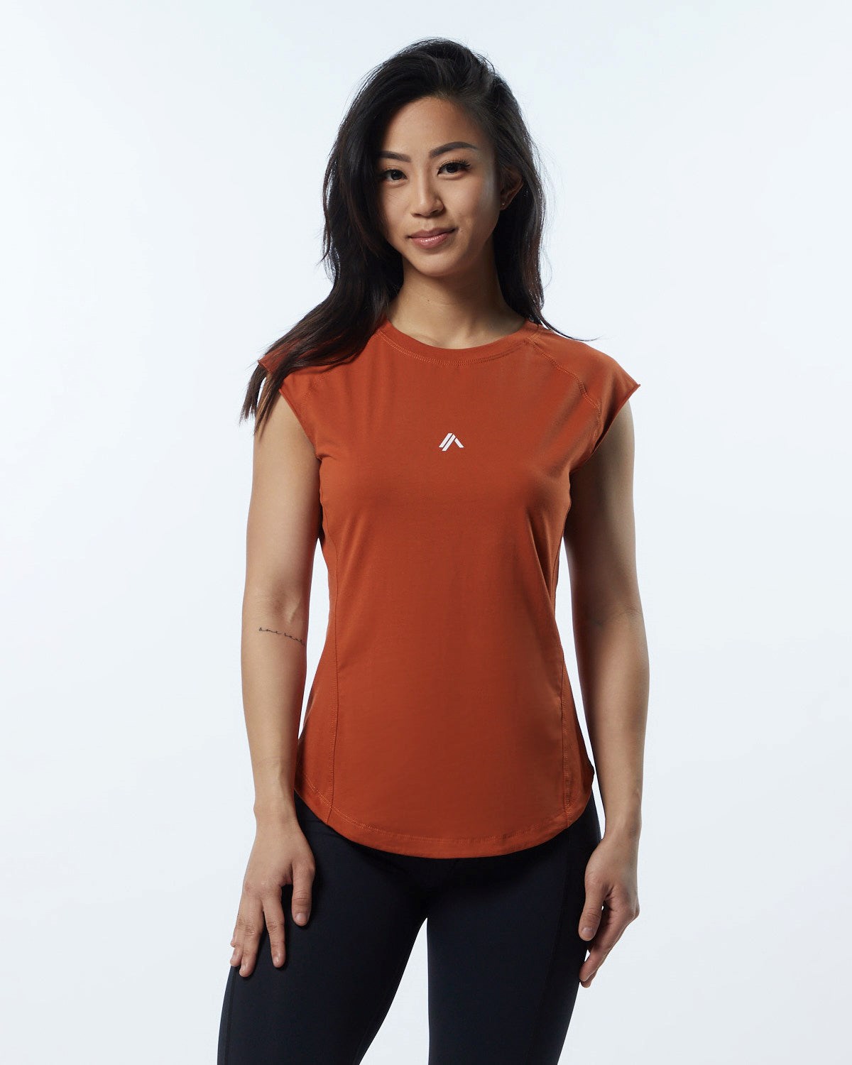 Alphalete High Performance Krátké Sleeve Tee Sour Tangerine | 18475GVHJ