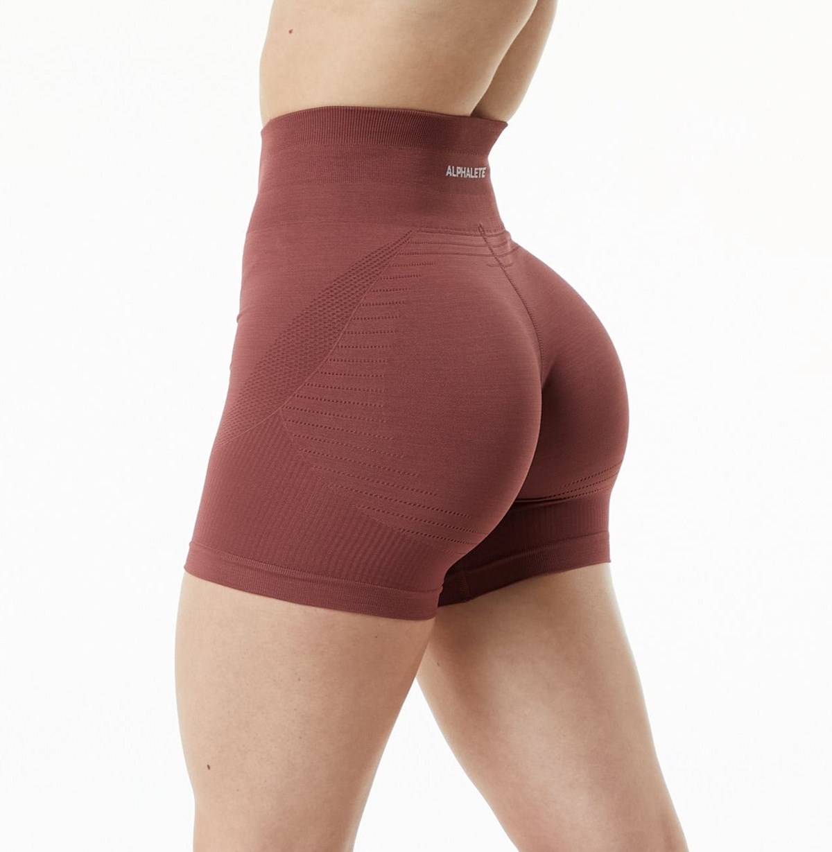 Alphalete High Performance Seamless Krátké Gingerbread | 70298RTEC