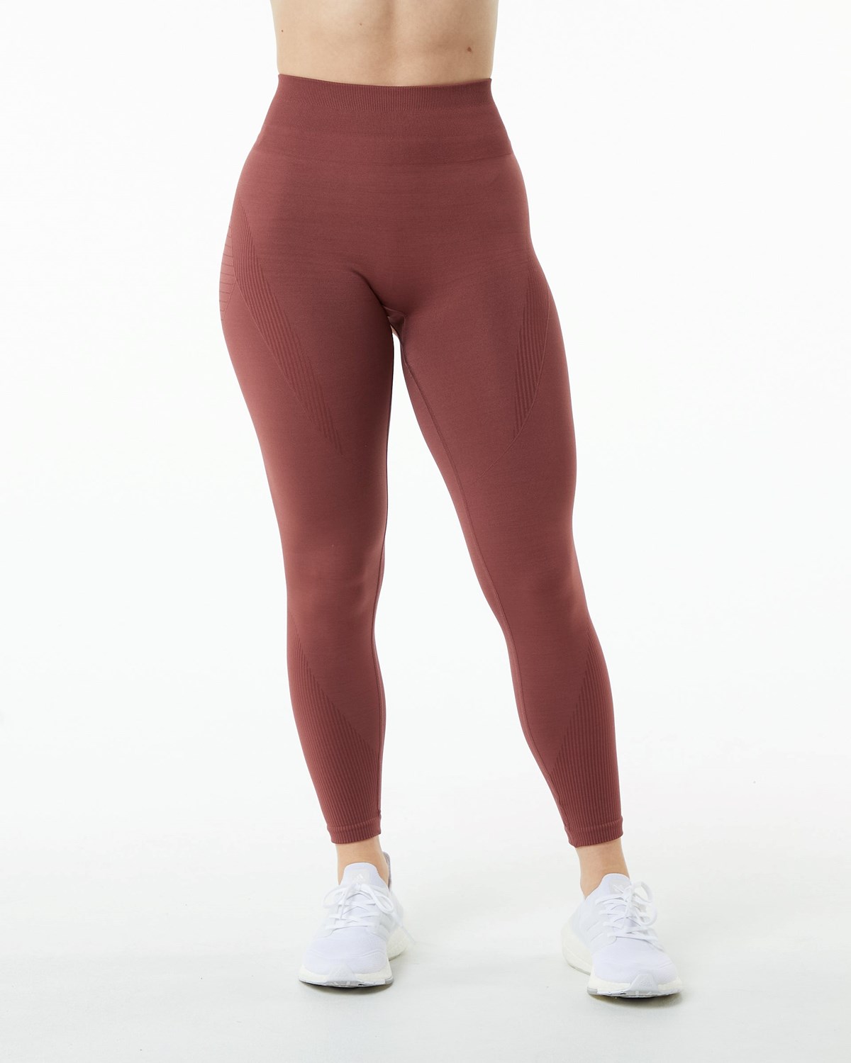 Alphalete High Performance Seamless Legging Gingerbread | 03421HTIU