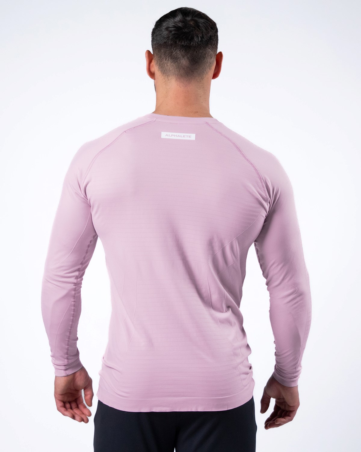 Alphalete High Performance Seamless Long Sleeve Tee Bloom | 43901XBJS