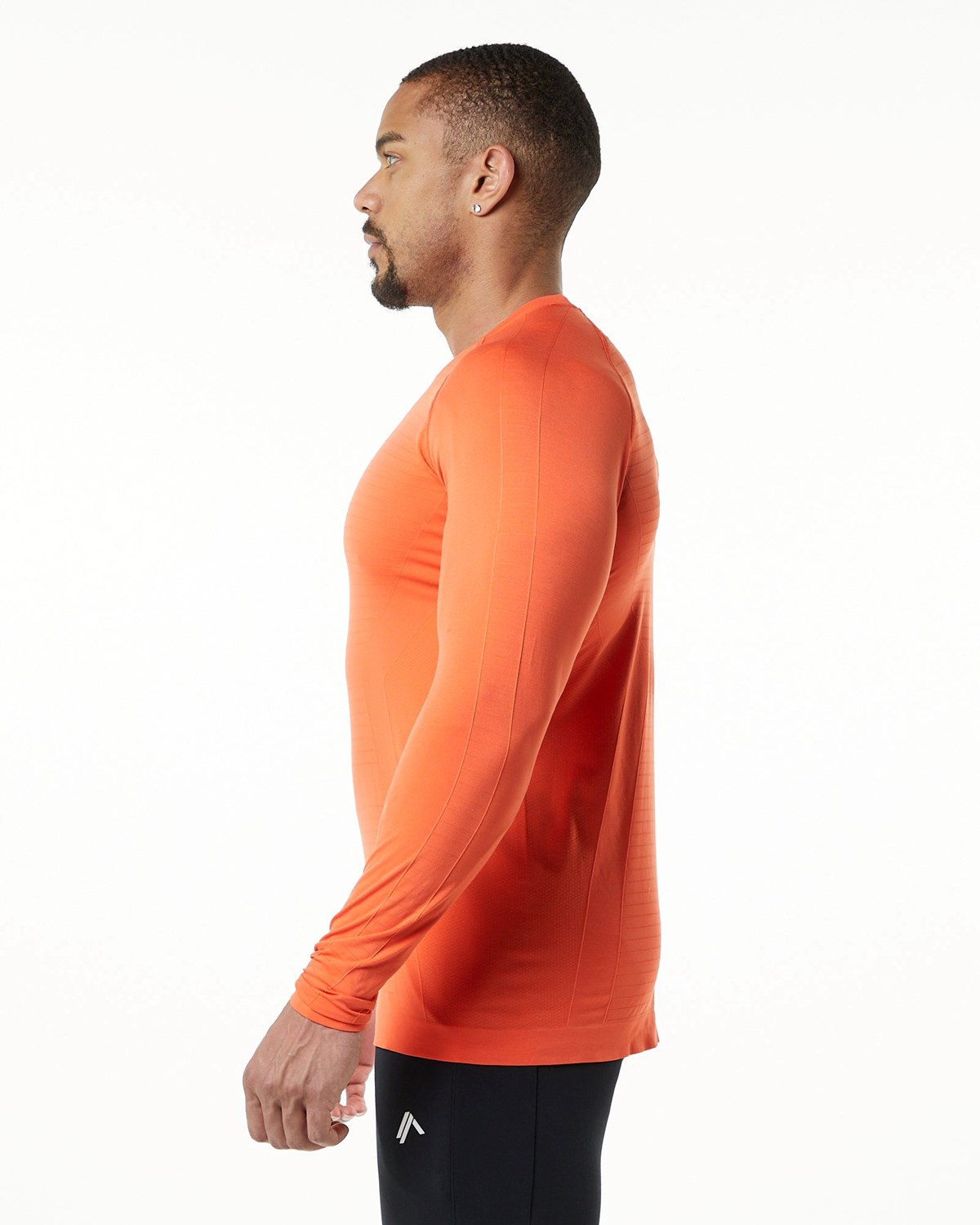 Alphalete High Performance Seamless Long Sleeve Tee Faded Strawberry | 62943UEBS