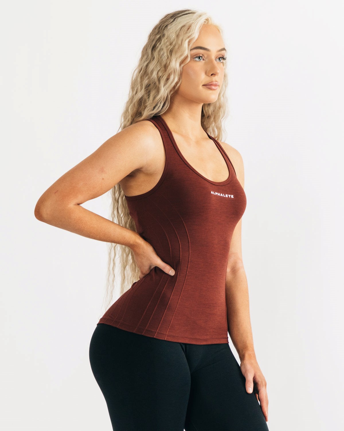 Alphalete High Performance Seamless Tank Měď | 53179XCAK