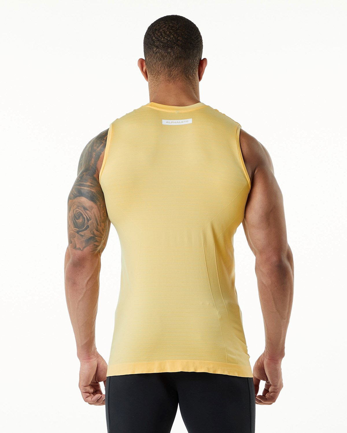 Alphalete High Performance Seamless Tank Faded Honey | 54238XSUI