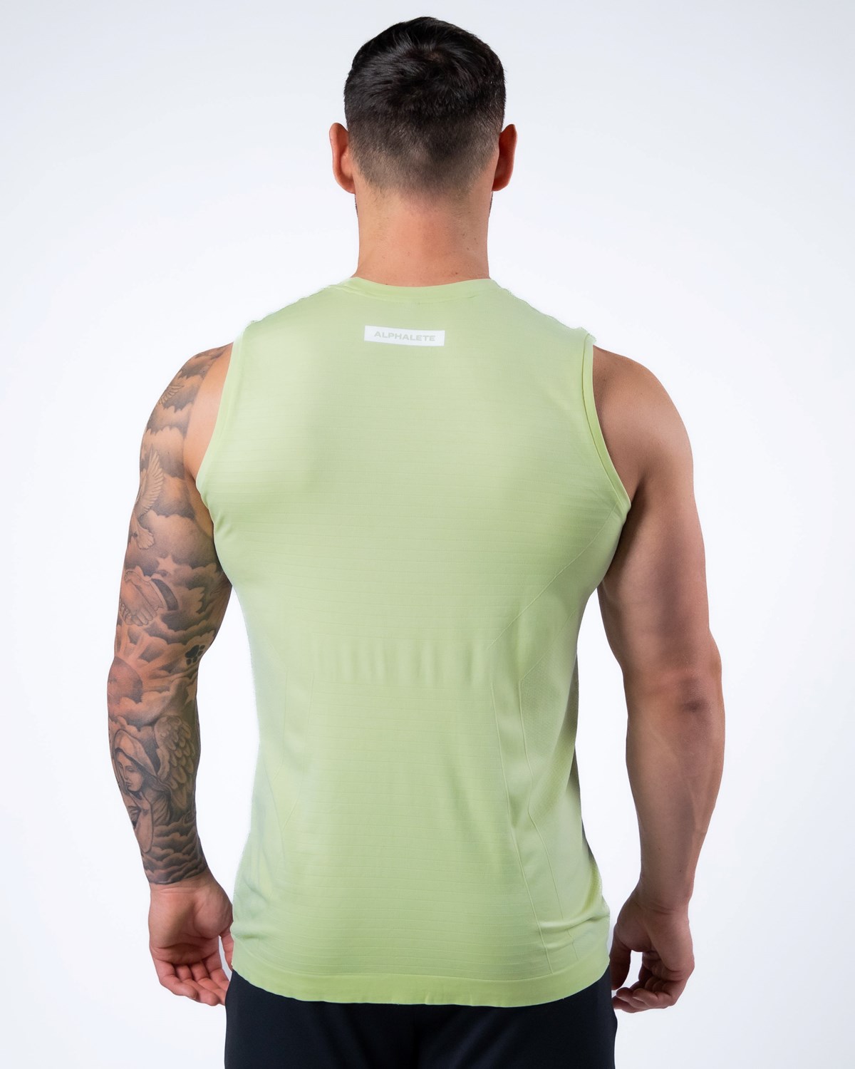 Alphalete High Performance Seamless Tank Frozen Spring | 65734VYFW