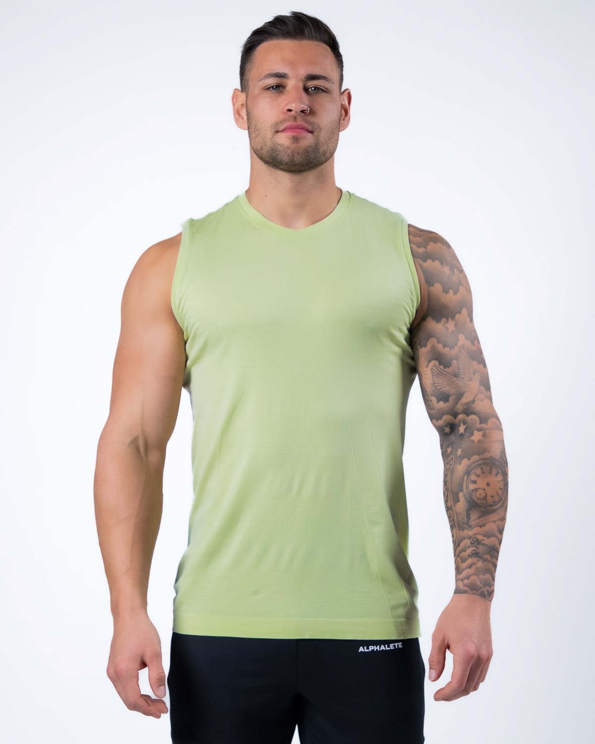 Alphalete High Performance Seamless Tank Frozen Spring | 65734VYFW