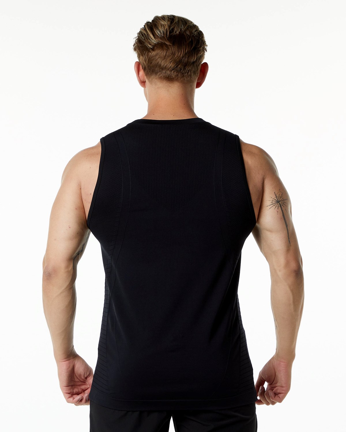 Alphalete High Performance Seamless Tank Černé | 69453ZNUX