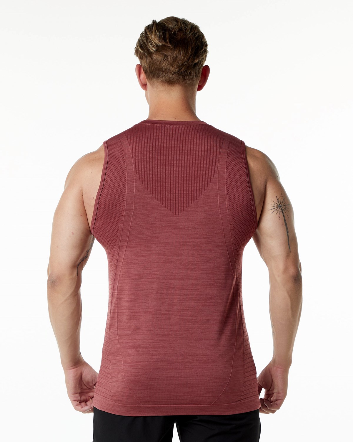 Alphalete High Performance Seamless Tank Gingerbread | 95764BJZI