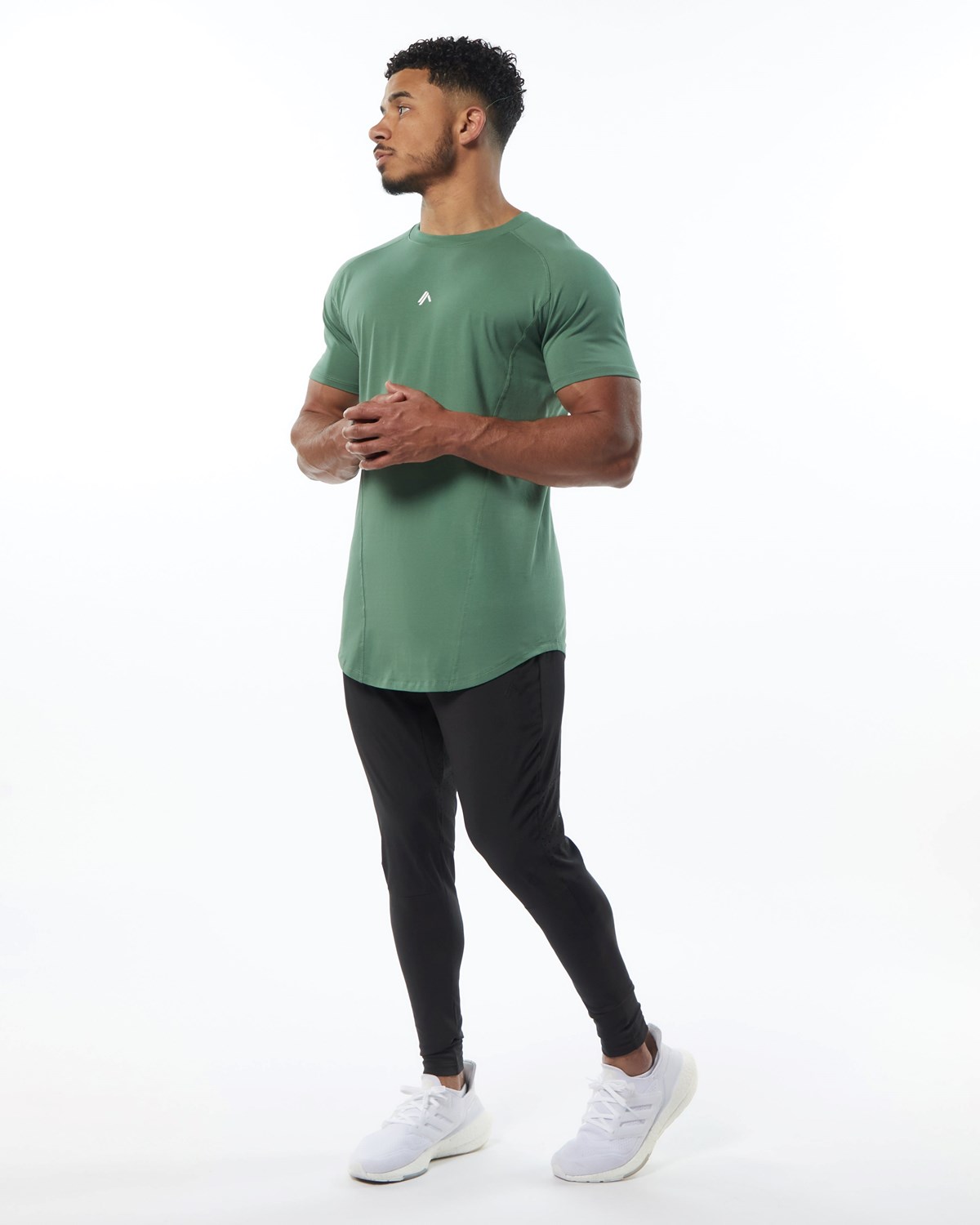 Alphalete High Performance Tee Zelene | 43216VPDC