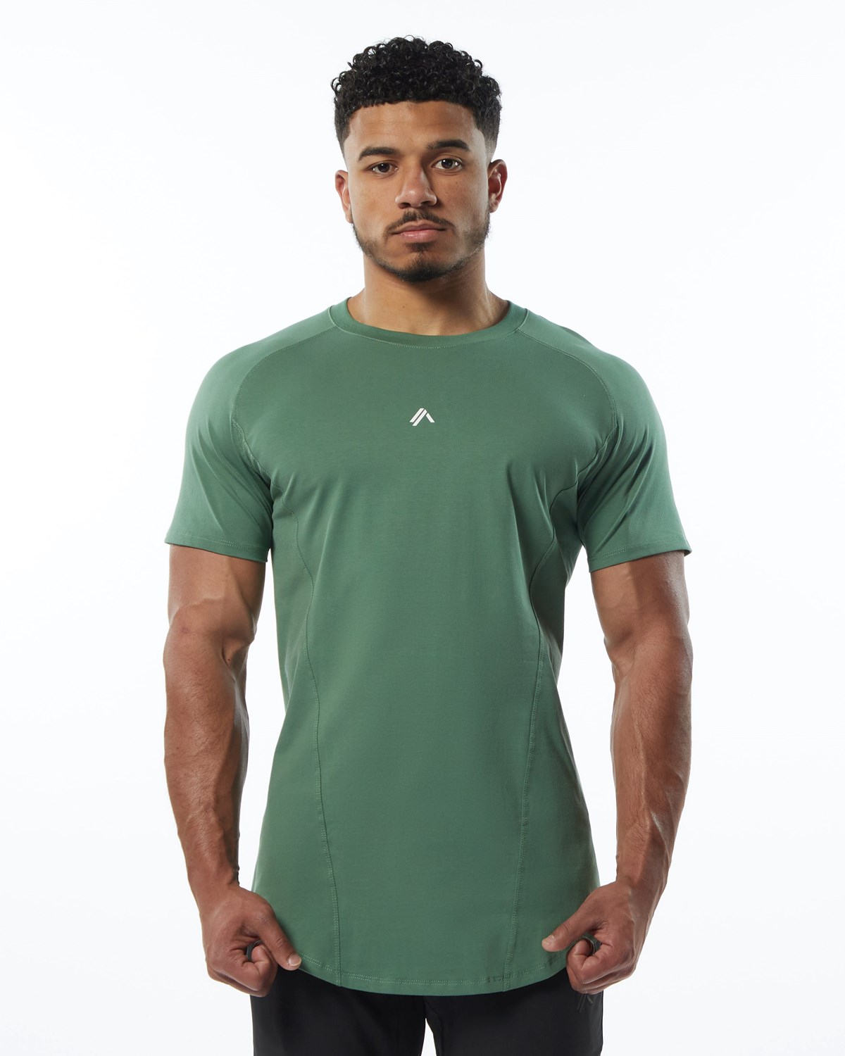 Alphalete High Performance Tee Zelene | 43216VPDC