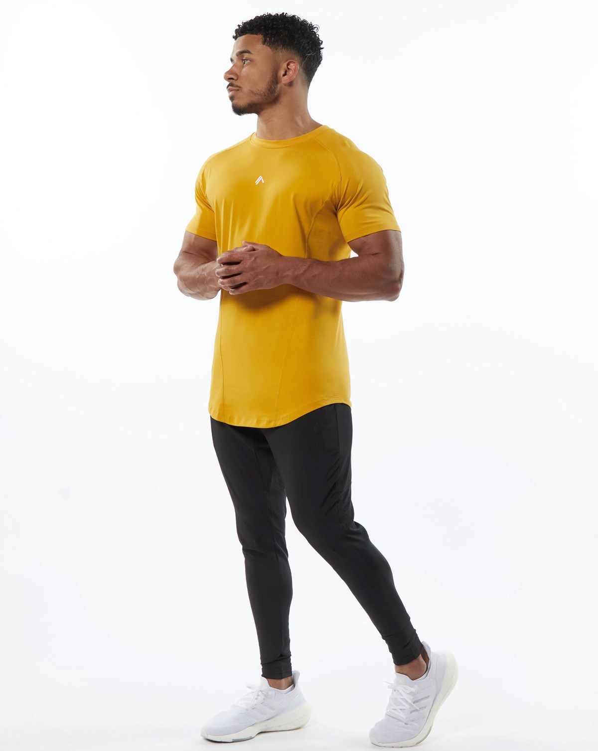 Alphalete High Performance Tee Žluté | 85041HCIN