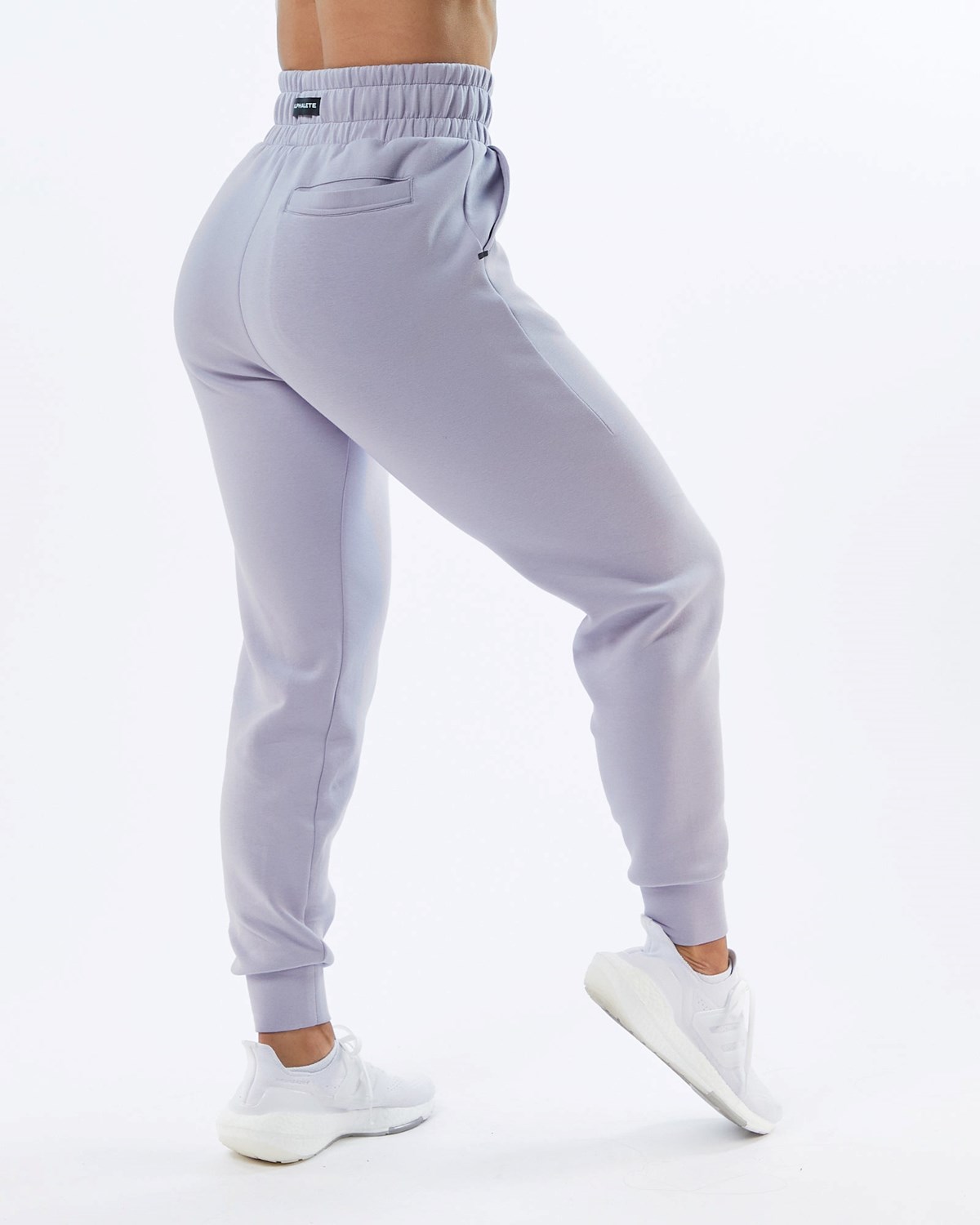 Alphalete Interlock Knit Cuffed Jogger Lilac | 14396YNBA