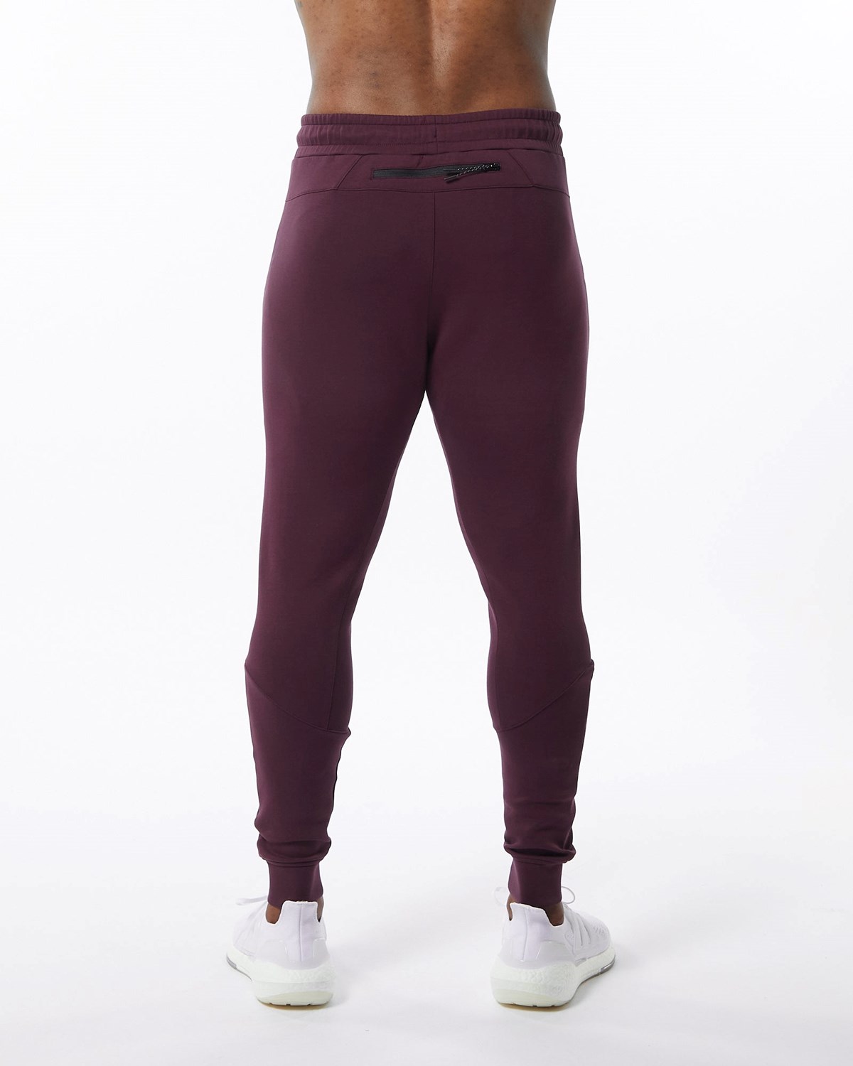 Alphalete Interlock Knit Cuffed Jogger Merlot | 28965KTCP