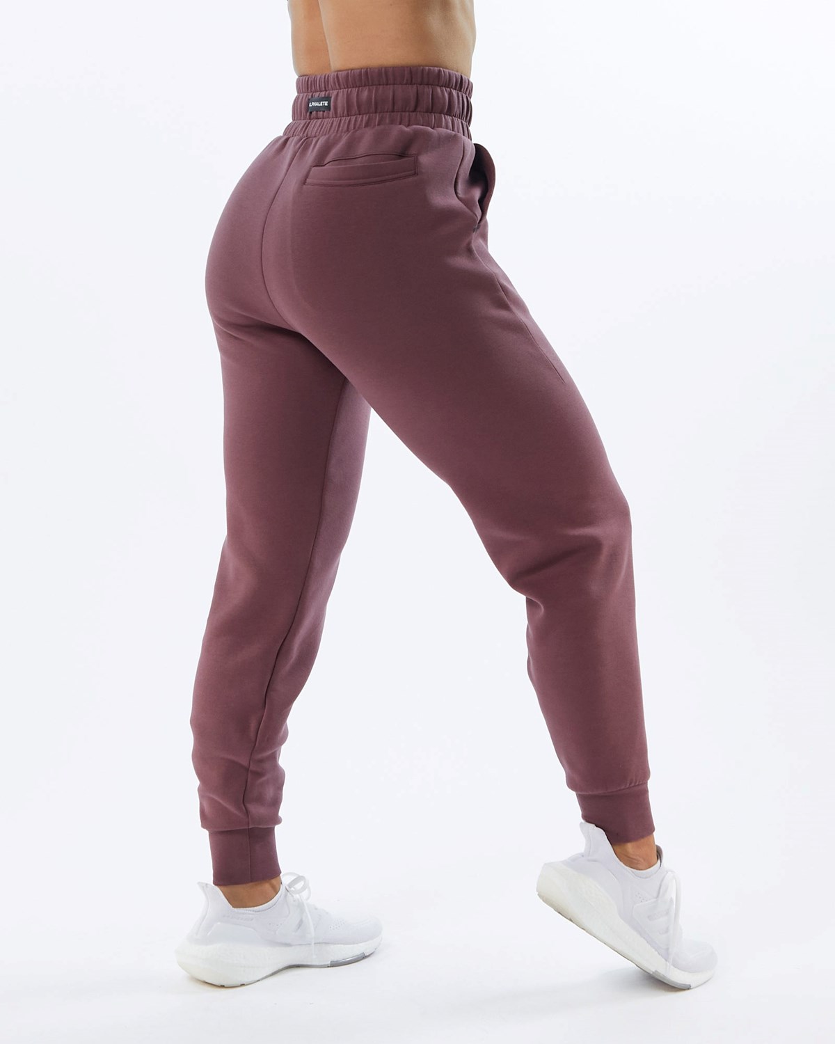 Alphalete Interlock Knit Cuffed Jogger Mauve | 41670ADYP