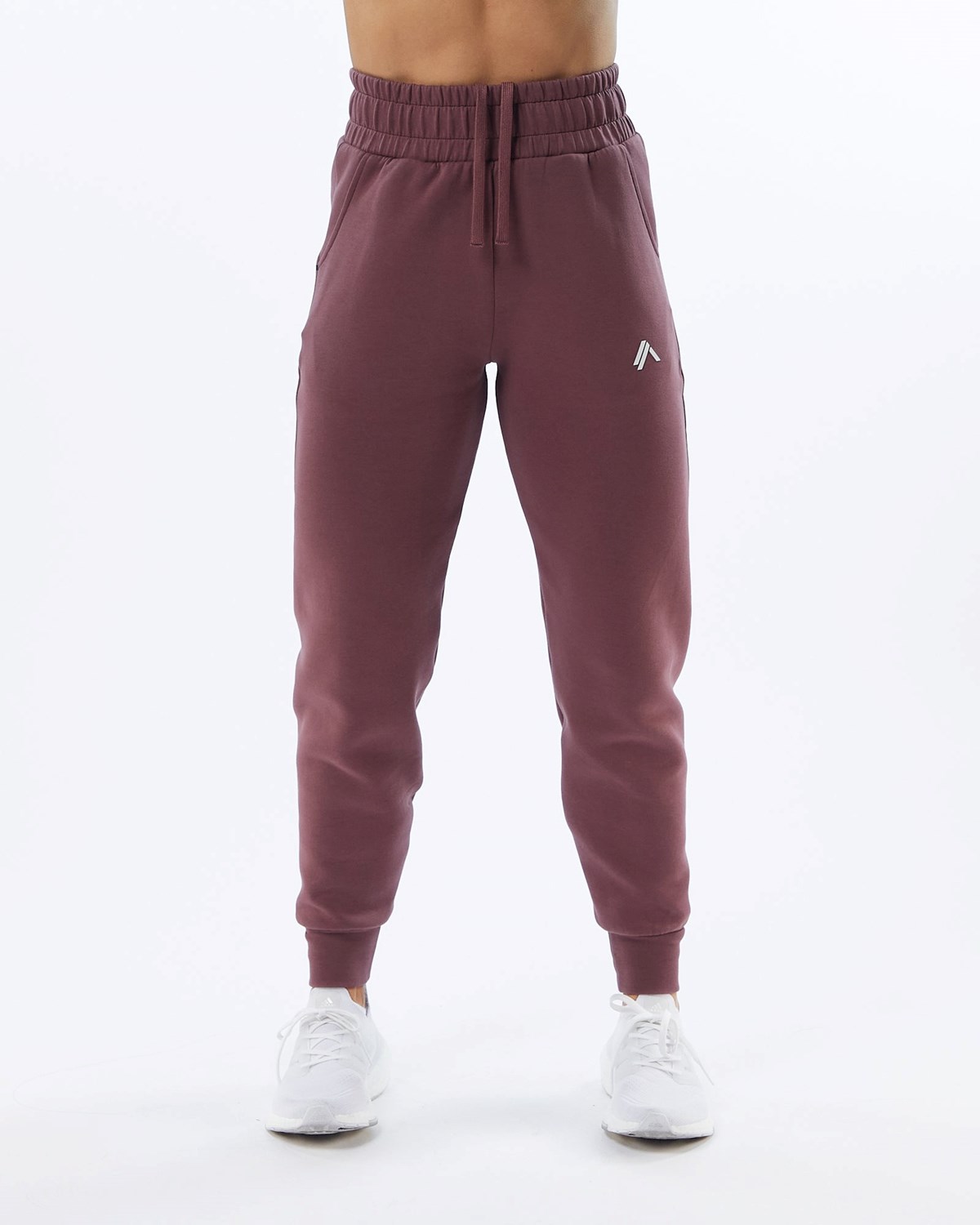 Alphalete Interlock Knit Cuffed Jogger Mauve | 41670ADYP