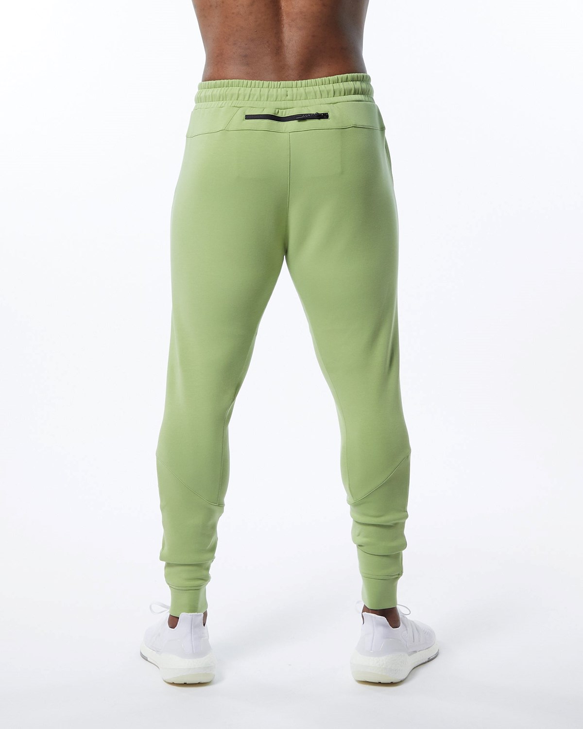 Alphalete Interlock Knit Cuffed Jogger Světle Zelene | 24965RIUB