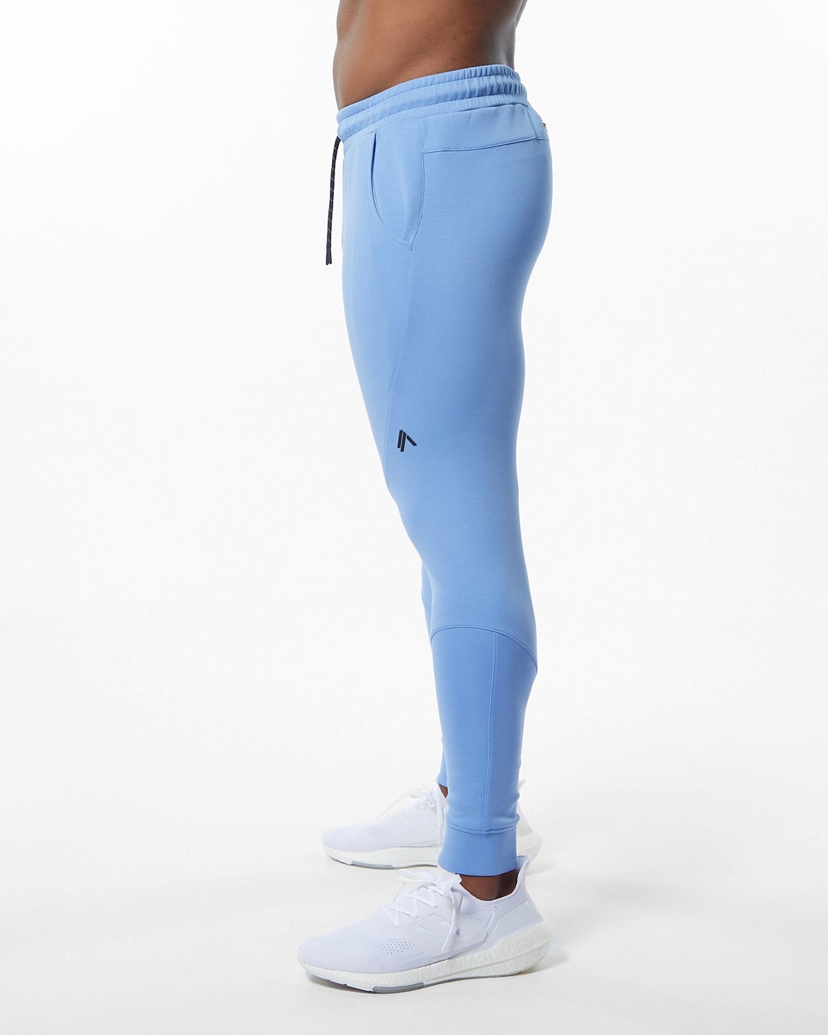 Alphalete Interlock Knit Cuffed Jogger Světle Blankyt | 42816XWEM