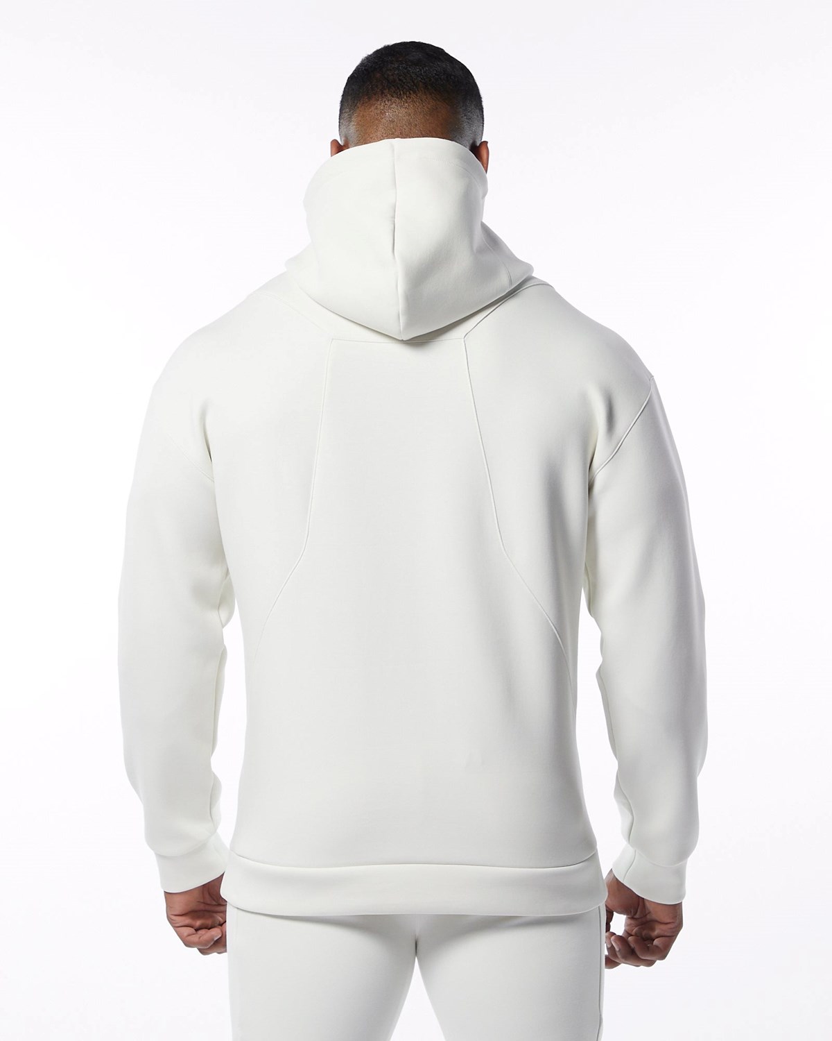 Alphalete Interlock Knit Hoodie Krém | 28496LSPX