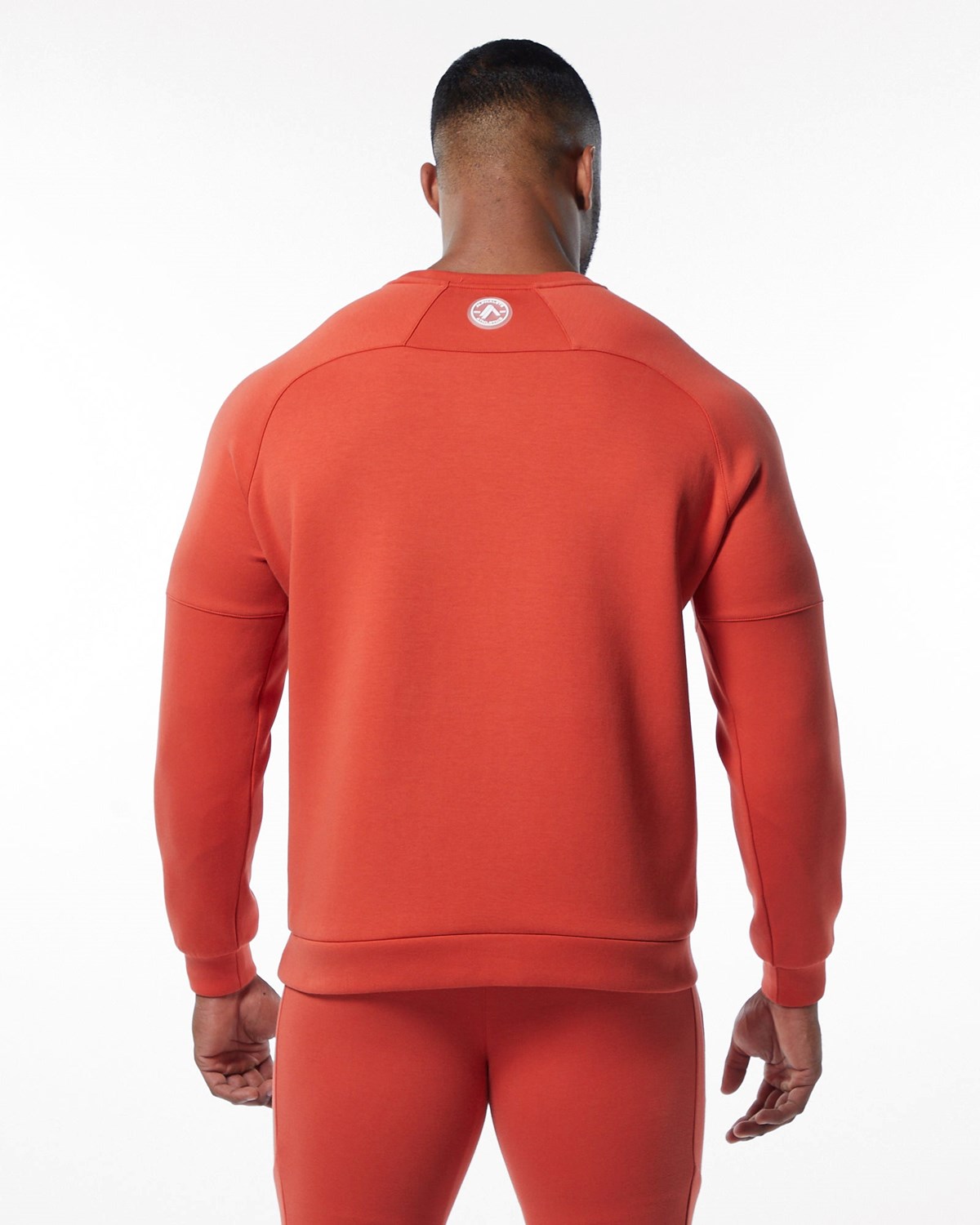 Alphalete Interlock Knit Pullover Oranžové | 14762BVOM