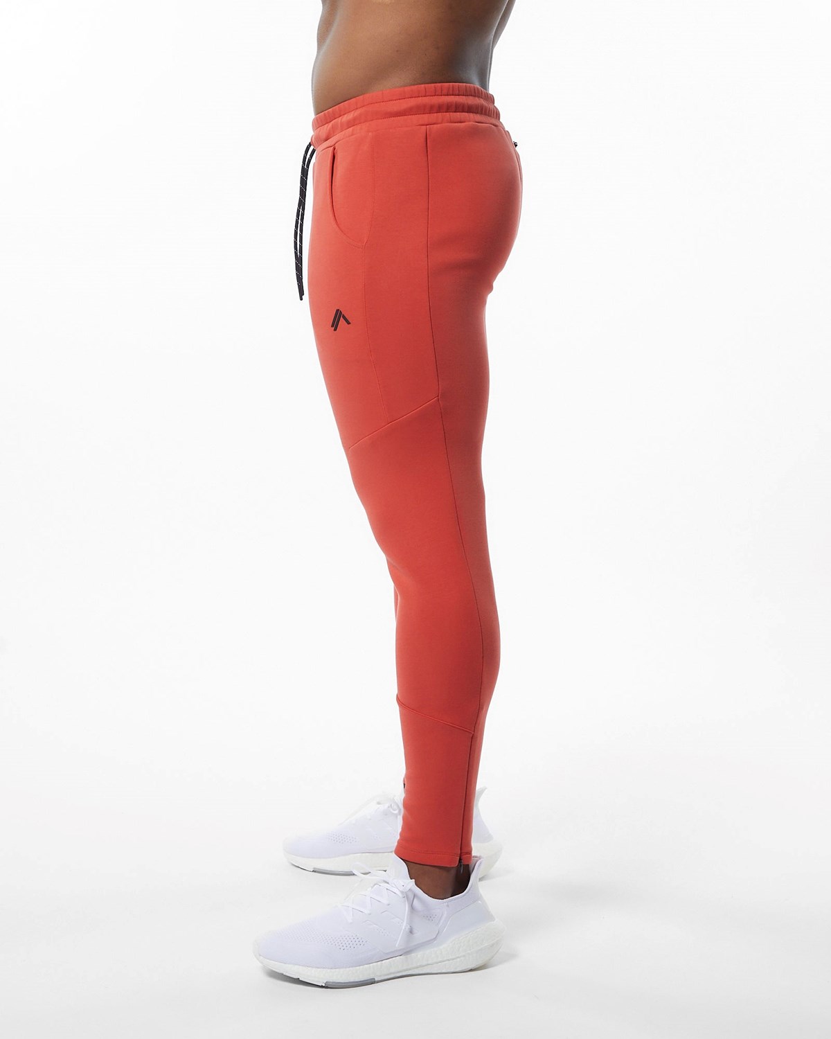 Alphalete Interlock Knit Zip Jogger Oranžové | 16249NEXK