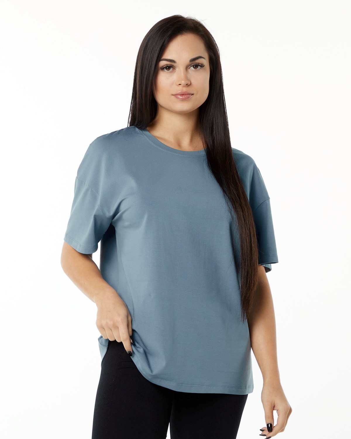 Alphalete Performance Krátké Sleeve Blankyt | 12095JWUB