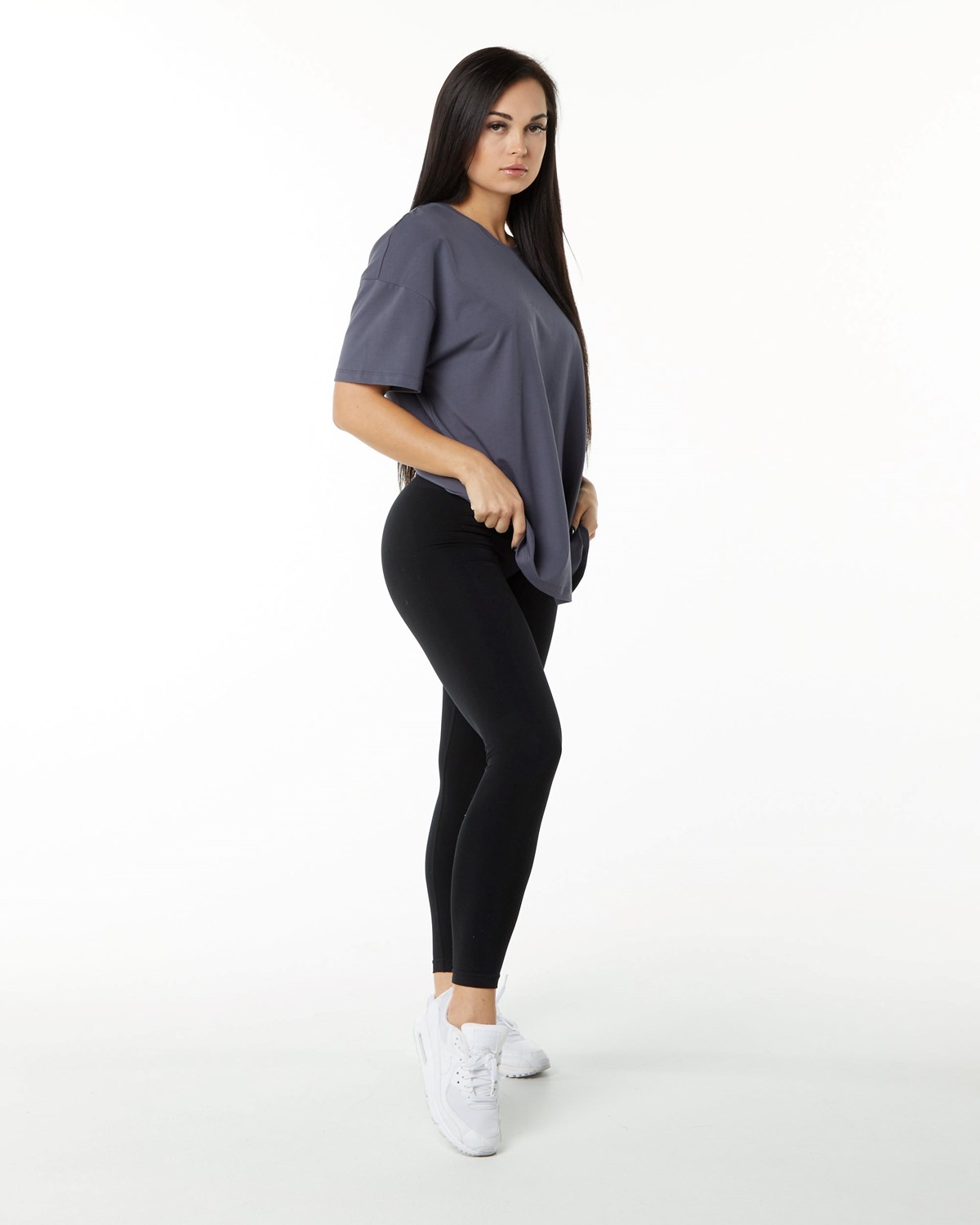 Alphalete Performance Krátké Sleeve Fialové | 96720DAZF