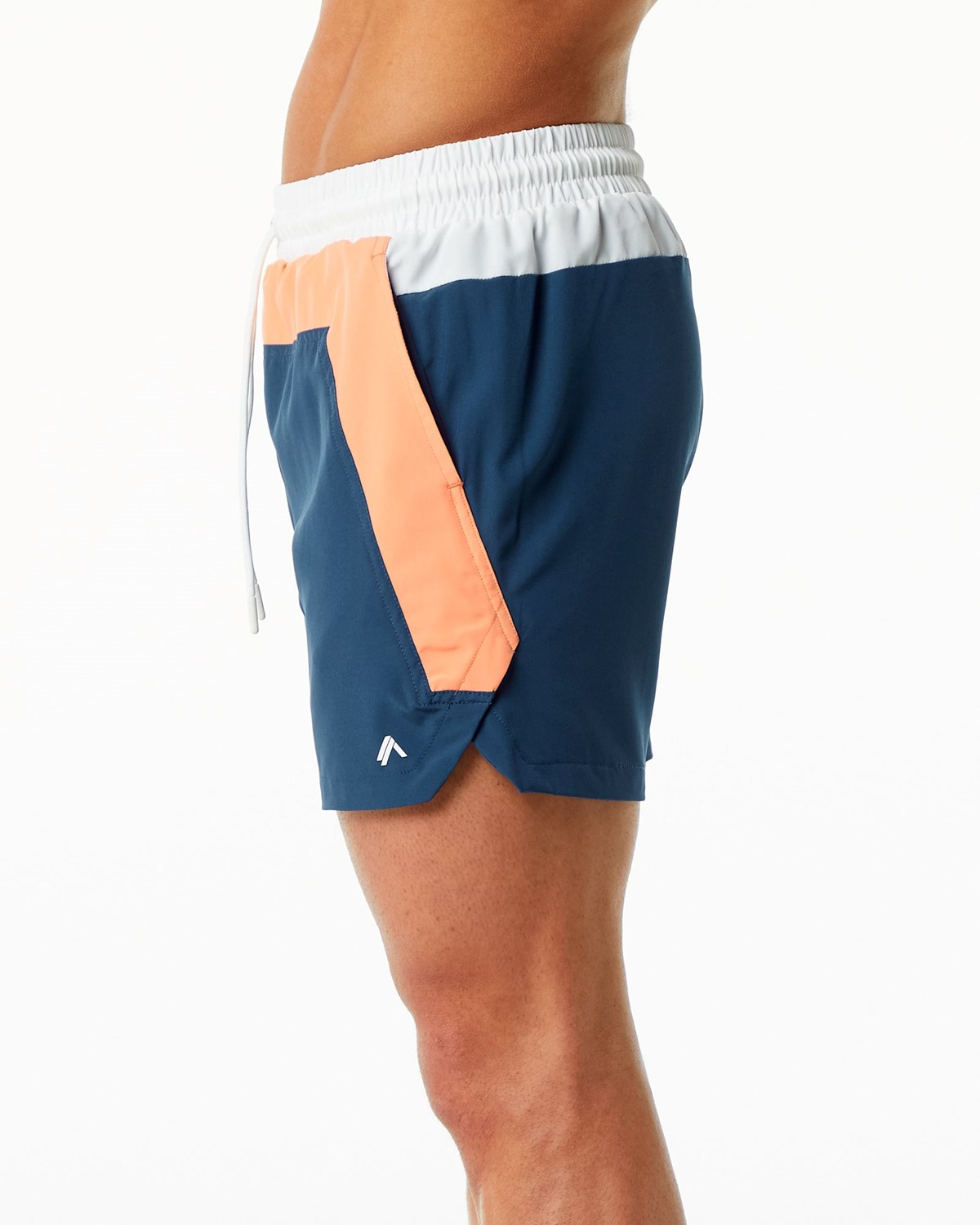 Alphalete Podšité Swim Trunk Oranžové Blankyt | 56809XUMH