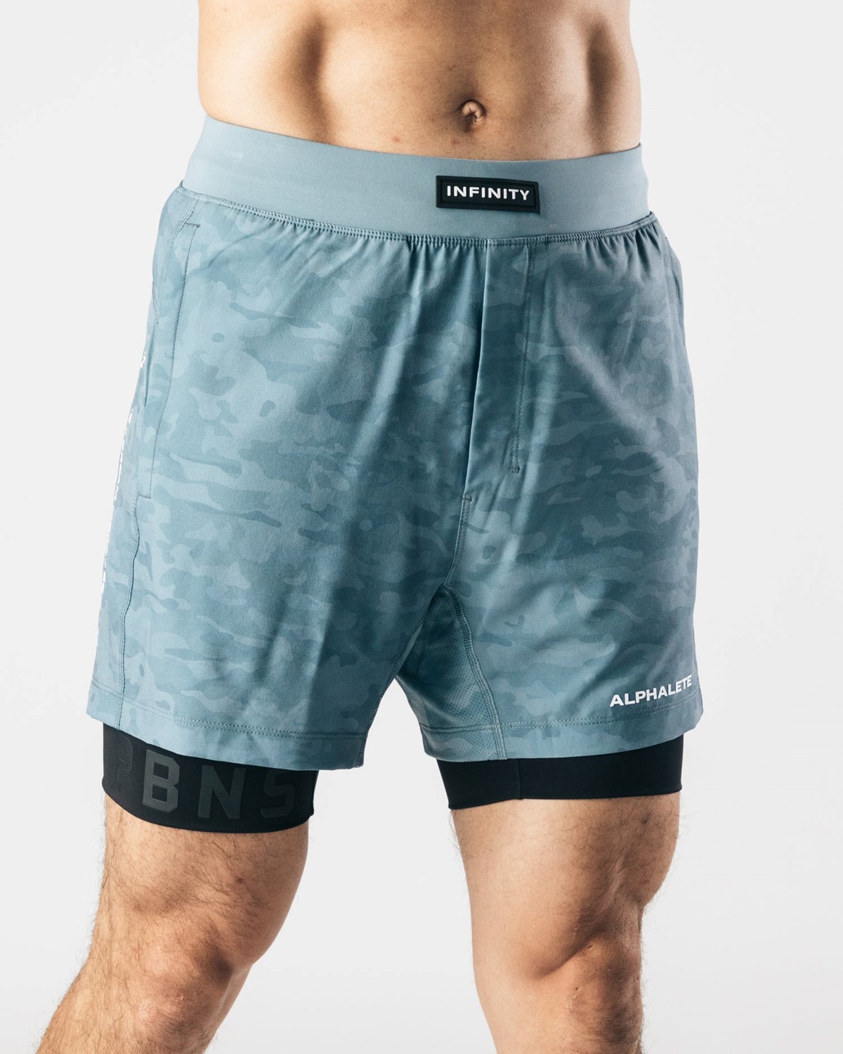 Alphalete Podšité Woven 4-Way Stretch 5\