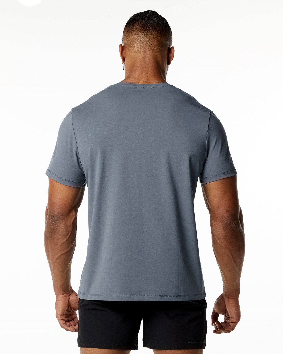 Alphalete Relaxed Fit Tee Carbon | 65027VAHJ