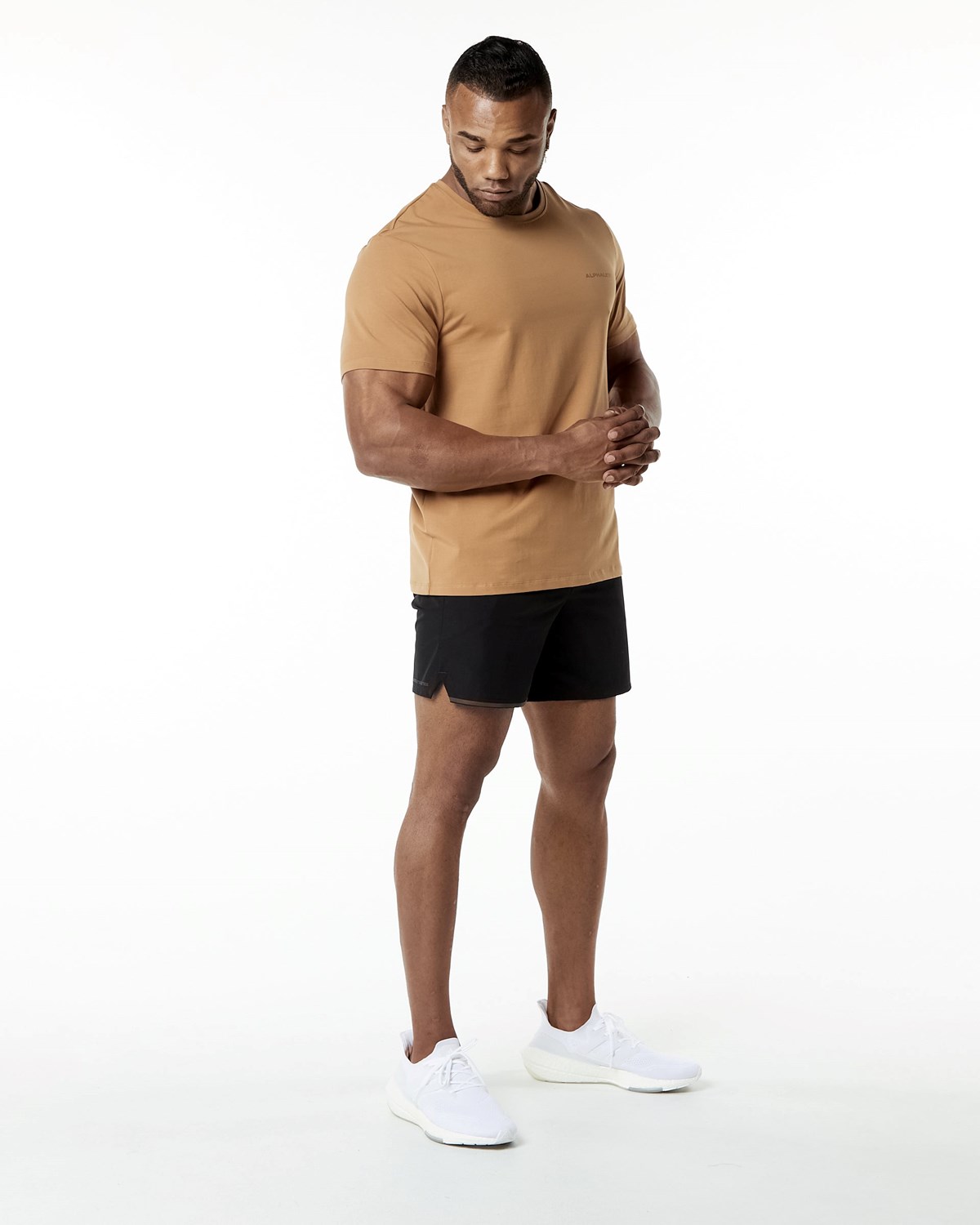 Alphalete Relaxed Fit Tee Rust | 89170LDKZ