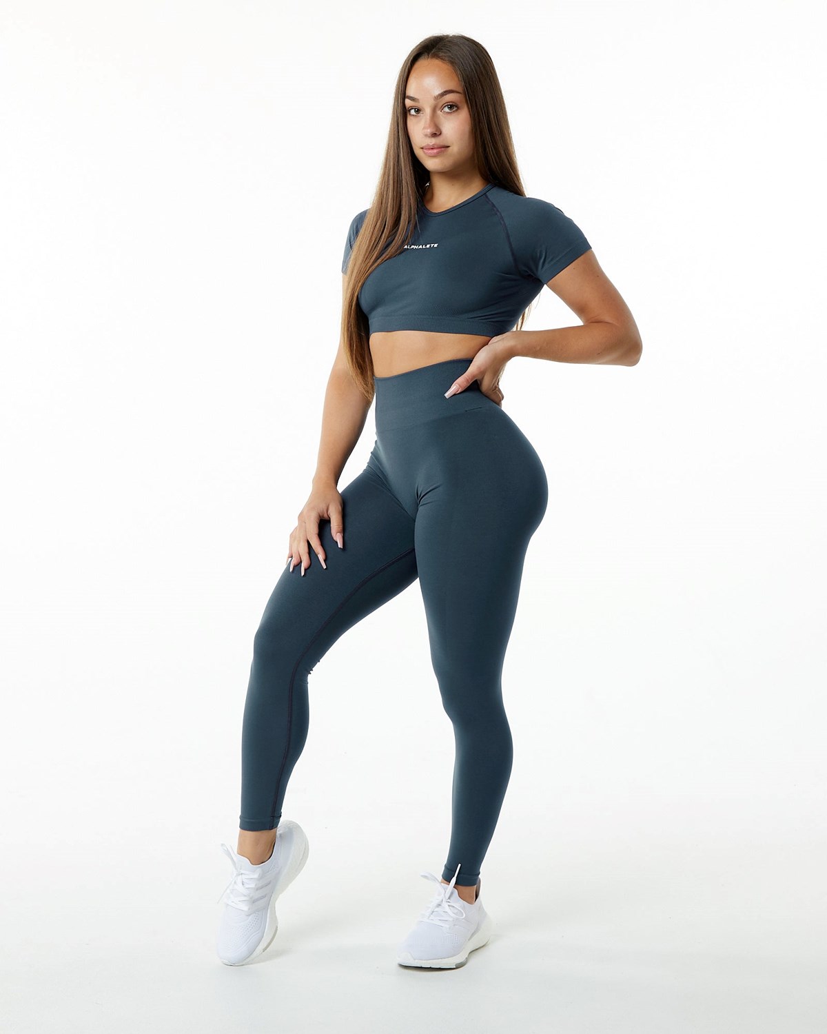 Alphalete Seamless Scrunch Legging Blankyt | 74059QKAL