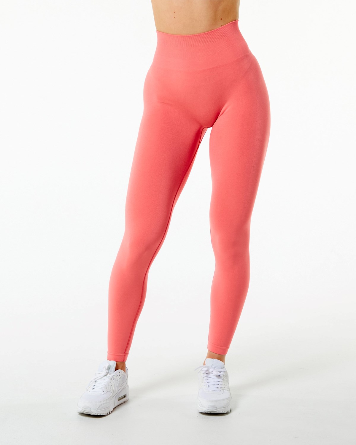 Alphalete Seamless Scrunch Legging Růžové | 49308XUJG