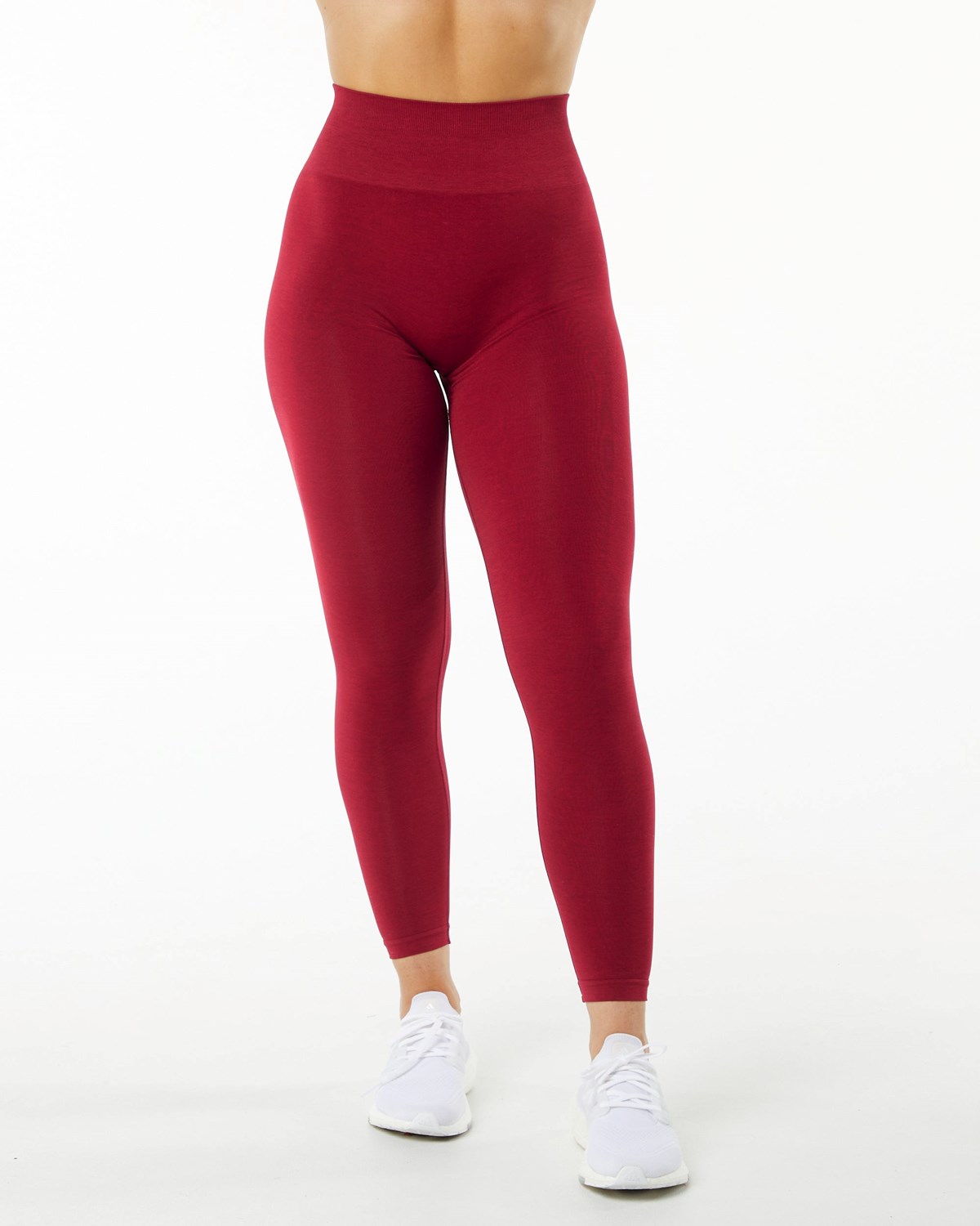 Alphalete Seamless Scrunch Legging Scarlet | 67953HMRZ