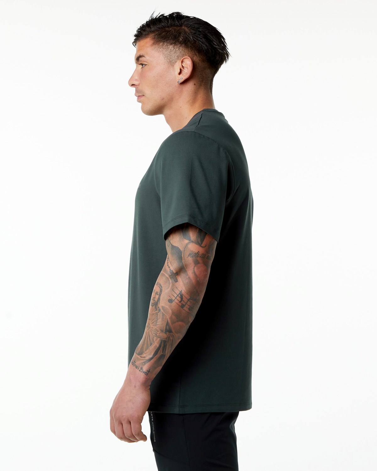 Alphalete Set-In Sleeve Tee Zelene | 48293FPRB