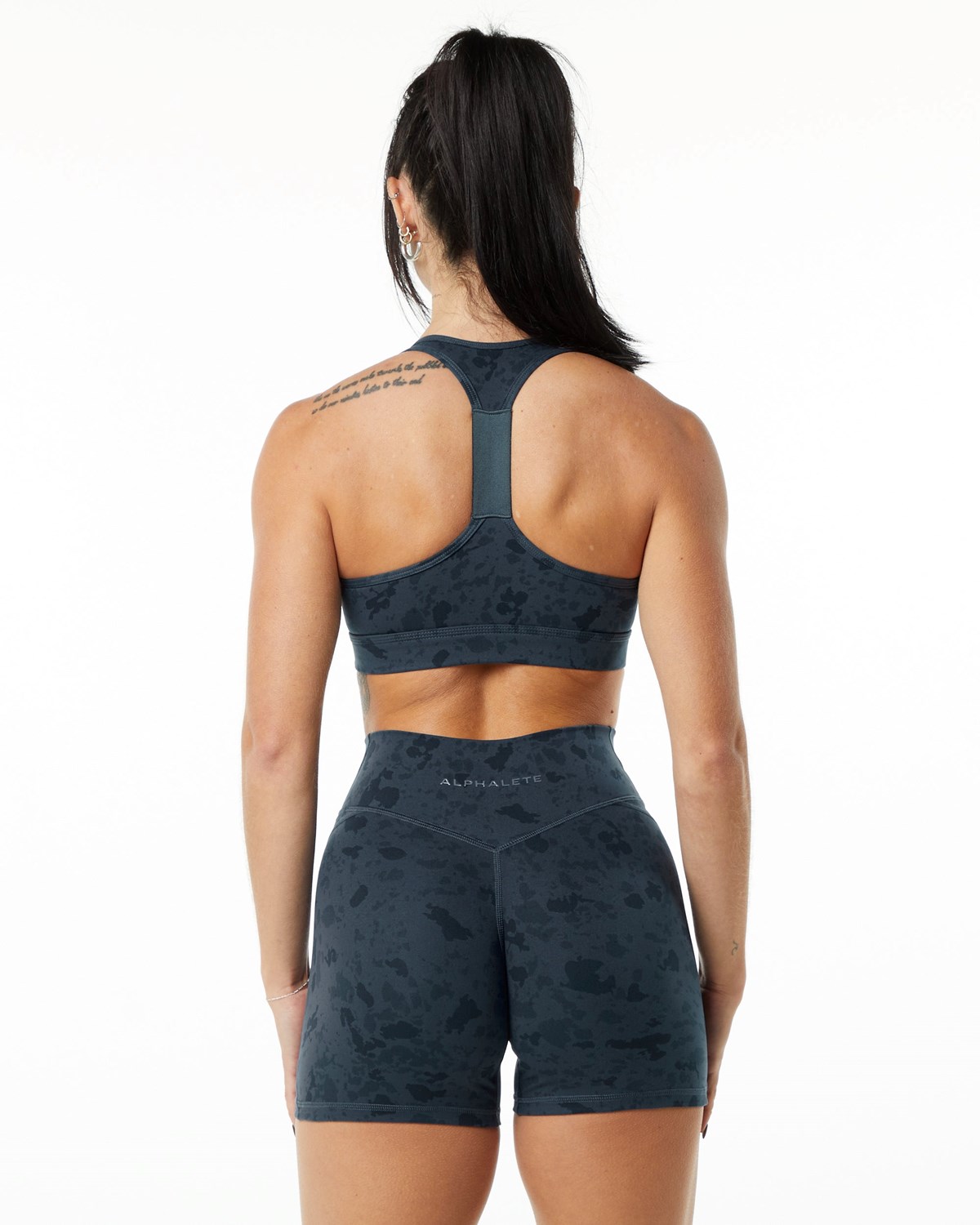 Alphalete Single Brushed Bra Blankyt | 83401MGRS