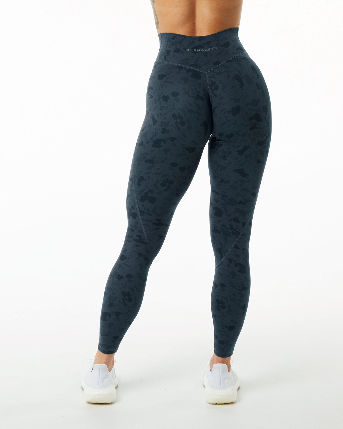 Alphalete Single Brushed Cross-Wrapped Legging Blankyt | 46071SEWU